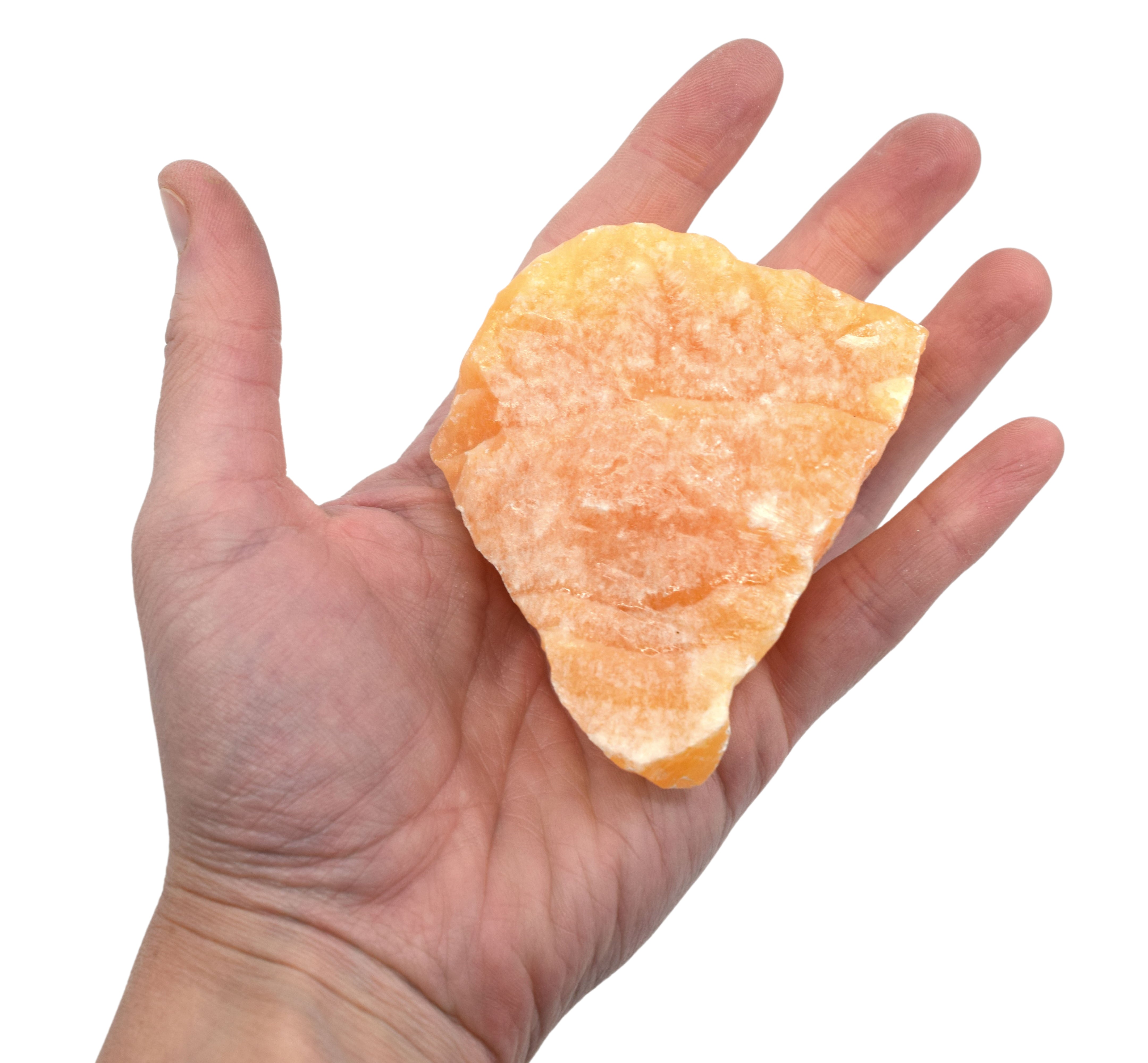 Raw Calcite Mineral Hand Sample, Approx 3 inch
