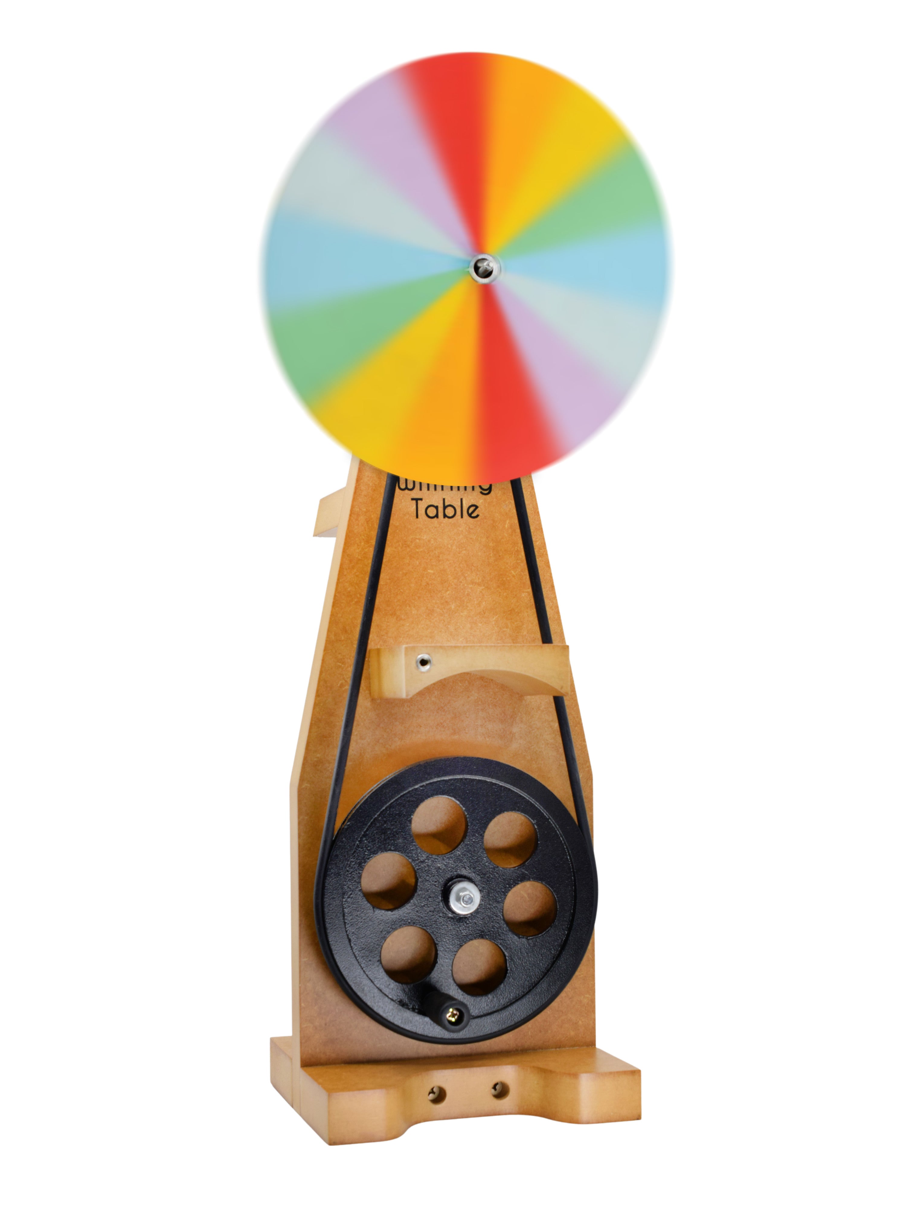 Hand Crank Whirling Table for Physics Demonstrations