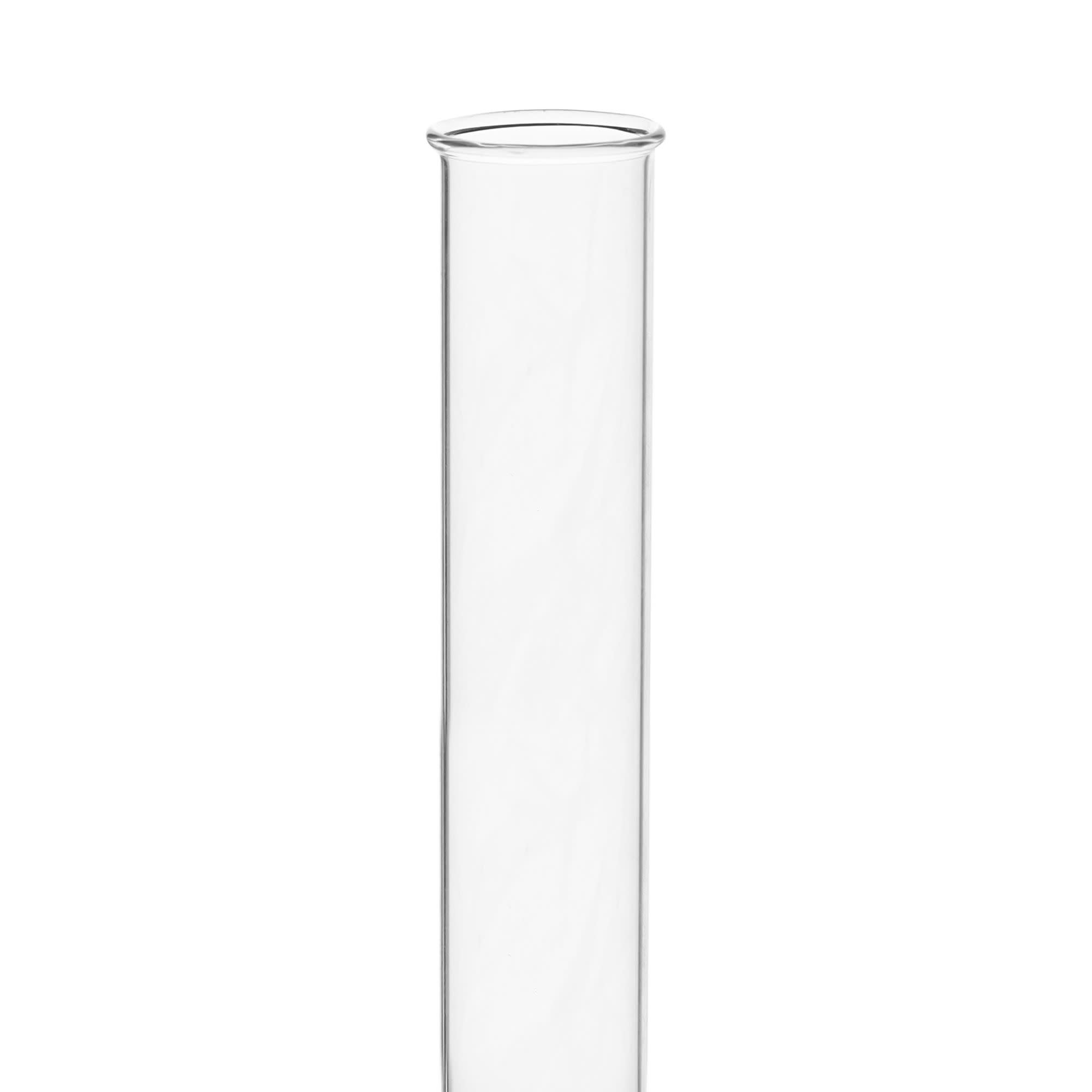 50-Pack Heavy-Wall Test Tubes with Beaded Rim, 50mL, Borosilicate Glass