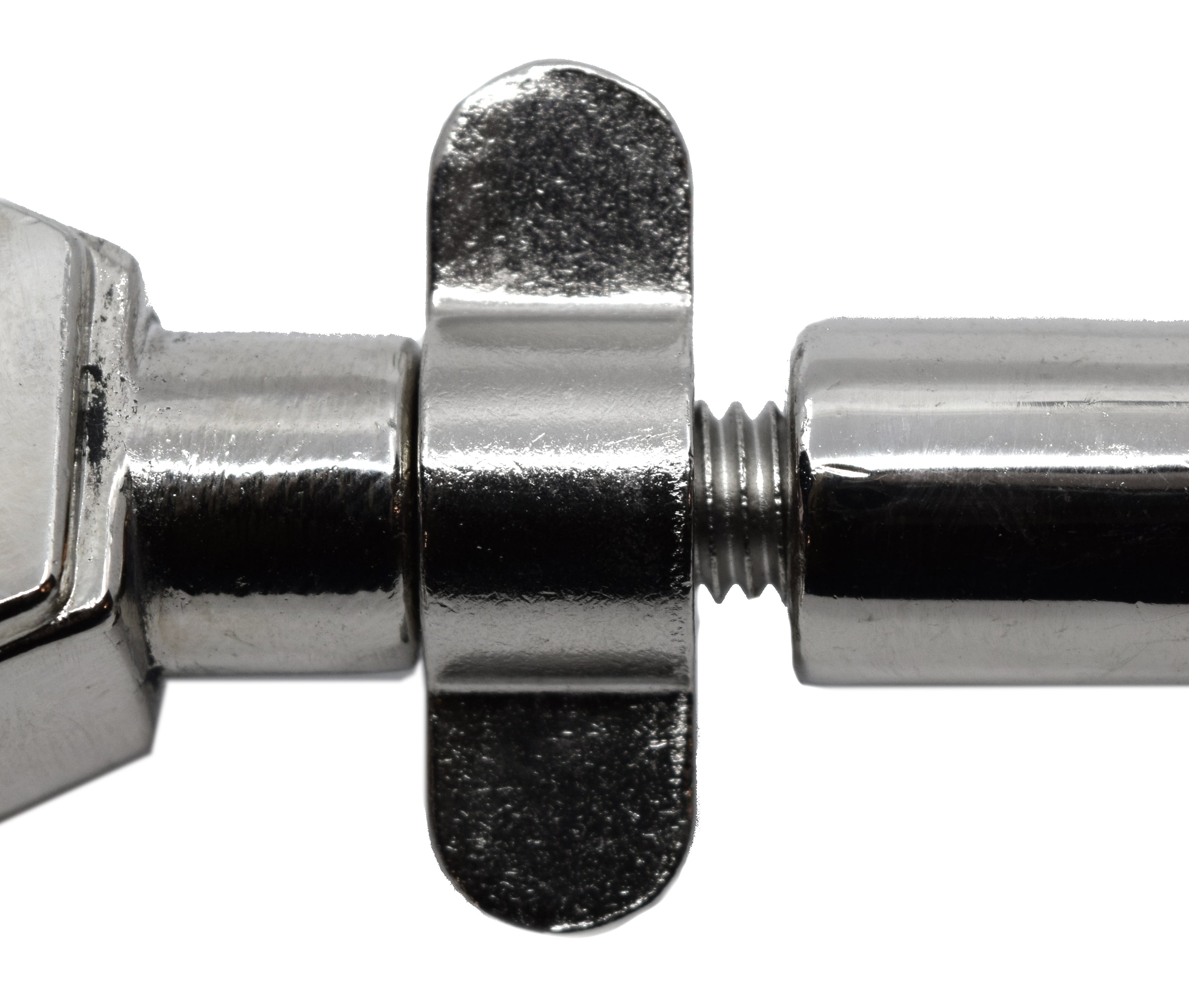 2-Prong Double-Adjustable Universal Clamp with Vinyl-Coated Jaws and Boss Head