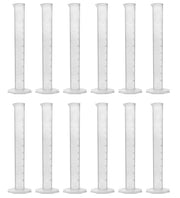 Polypropylene Graduated Cylinder, 100mL, Class B, 12-Pack