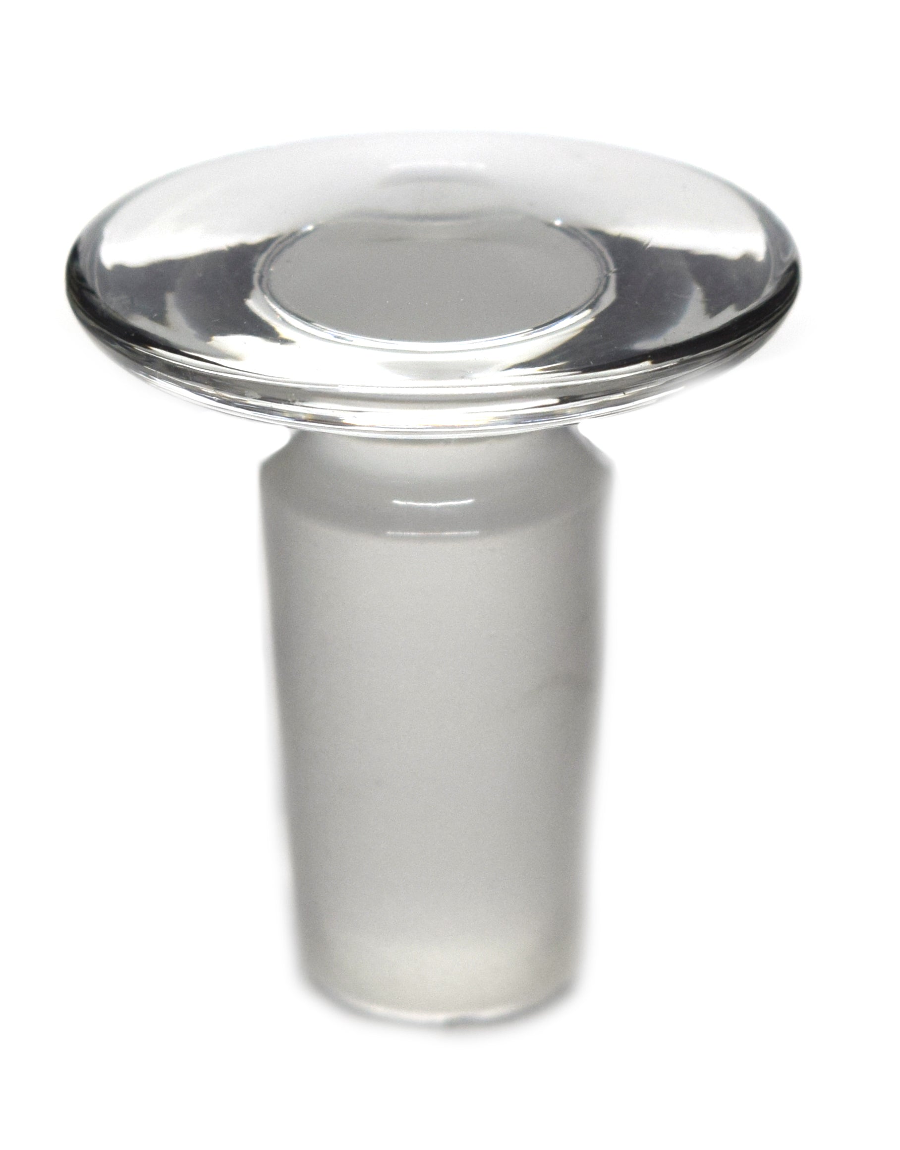 Flat Head Solid Cone Stopper, 14/23, Borosilicate Glass