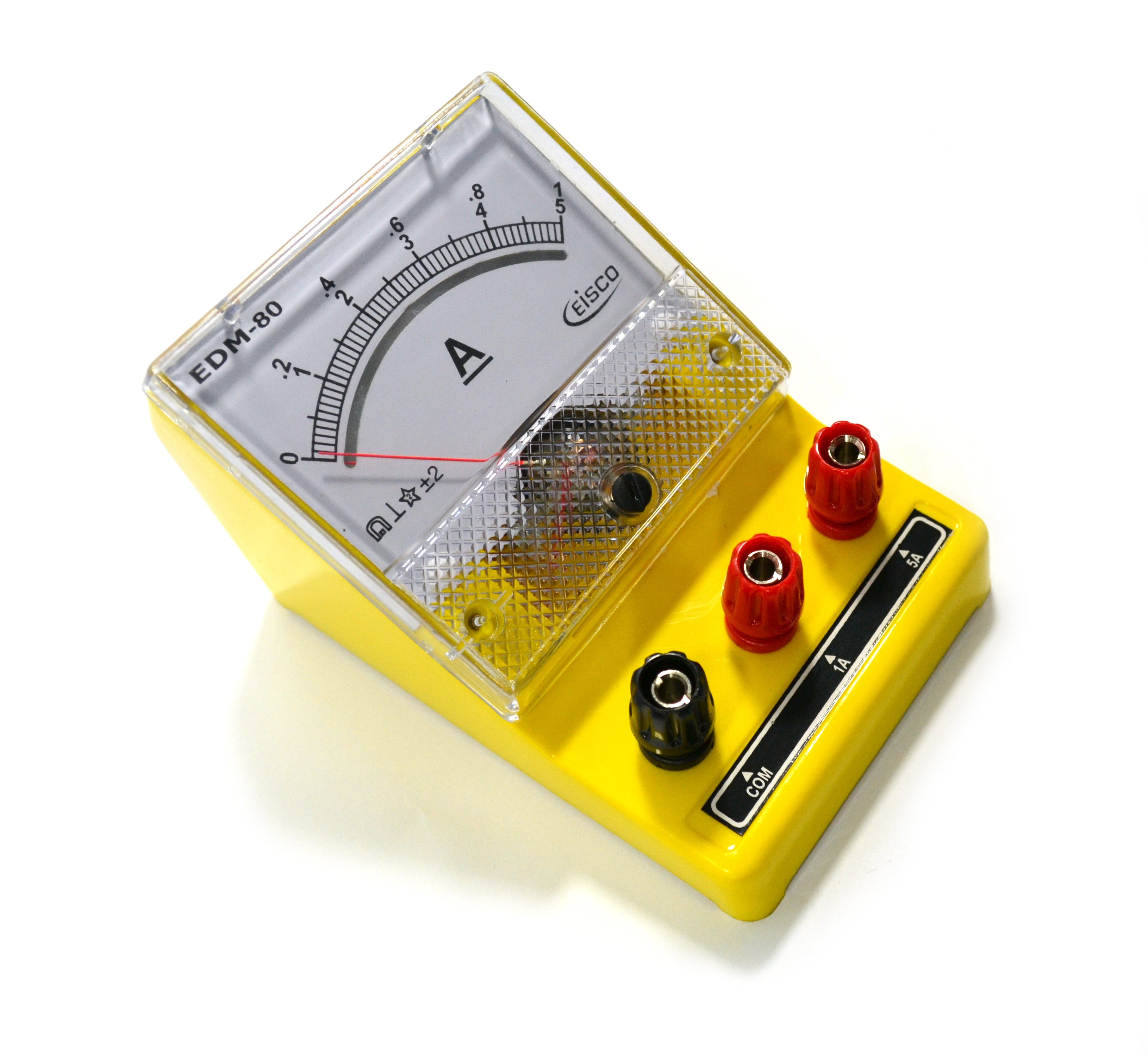 Dual-Range Moving Coil DC Ammeter, 0-1A / 0-5A