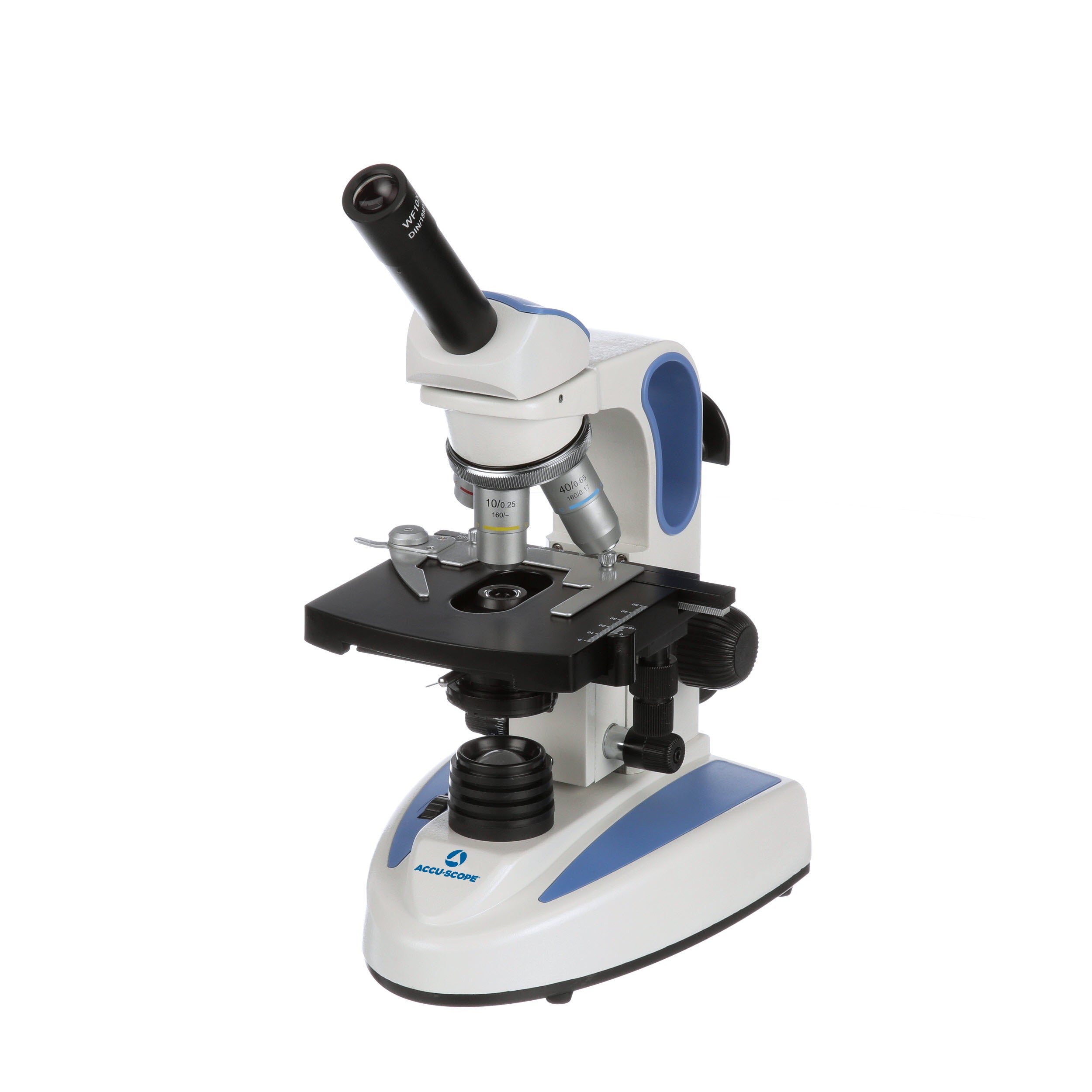 Accu-Scope Monocular Student Compound Microscope, EXM-151, 40-1000X