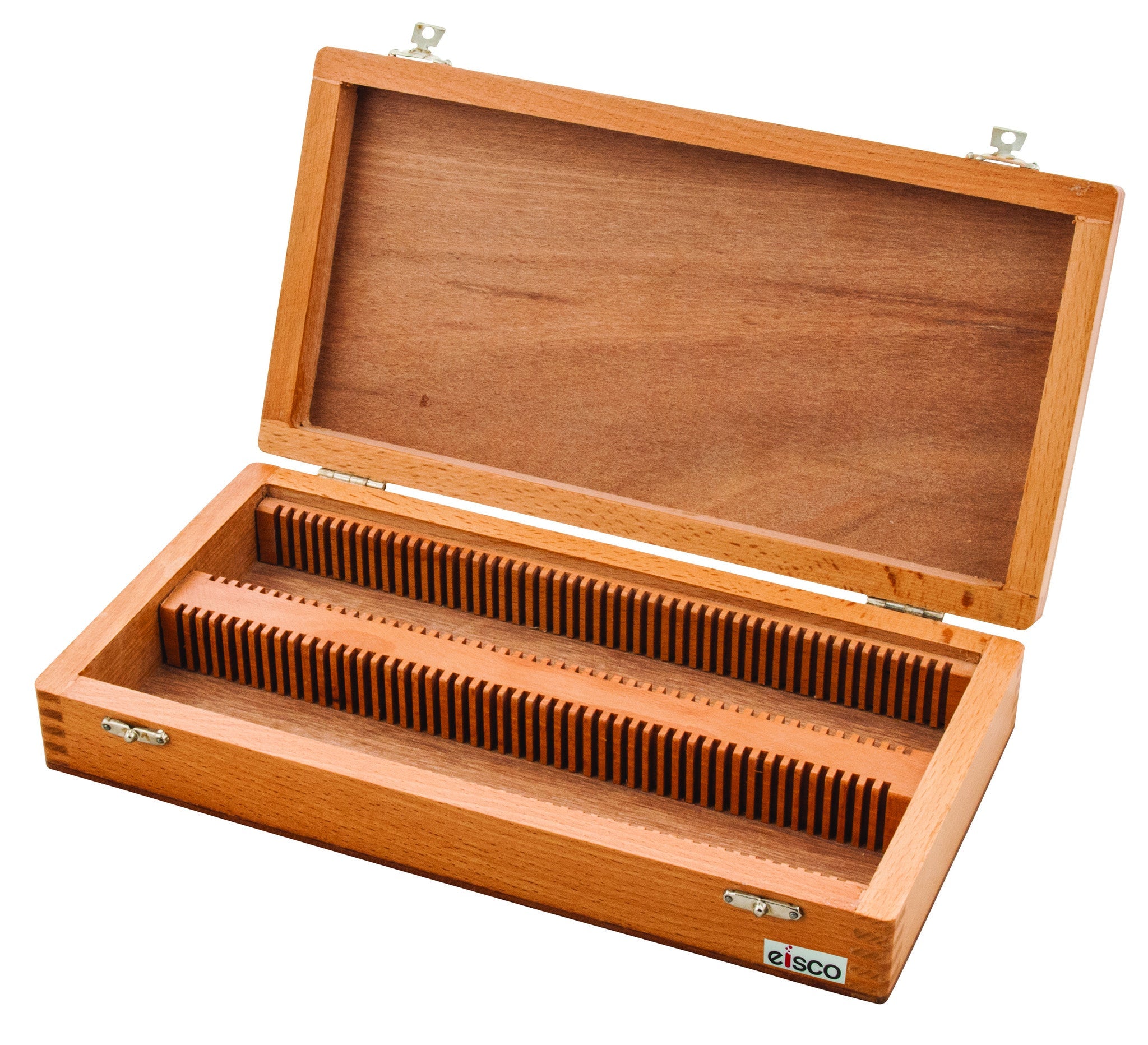 Wooden Slide Box for 12 Geological Slides, 45 x 30mm