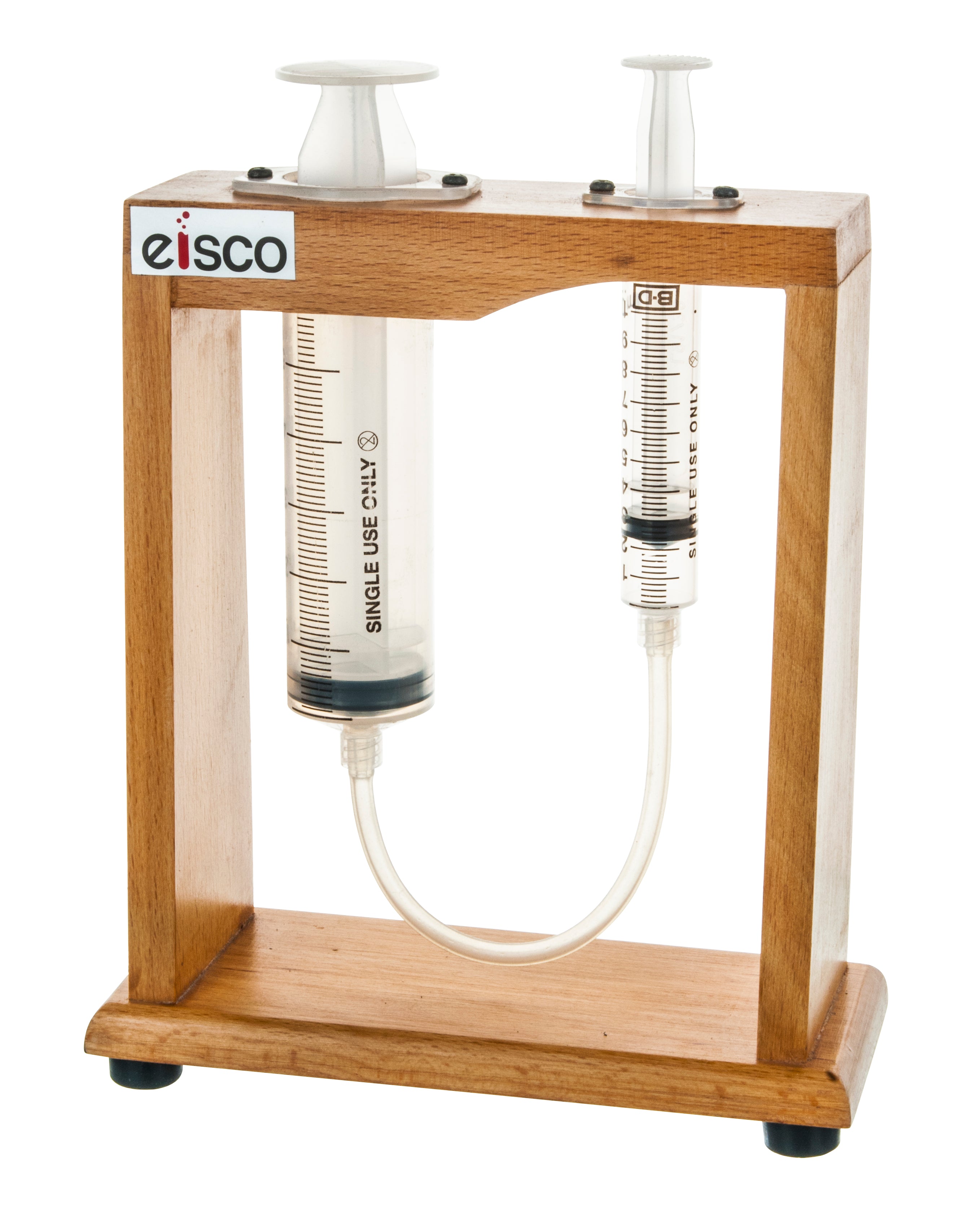 Pascal's Hydraulic Demonstrator with 50mL and 10mL Pistons