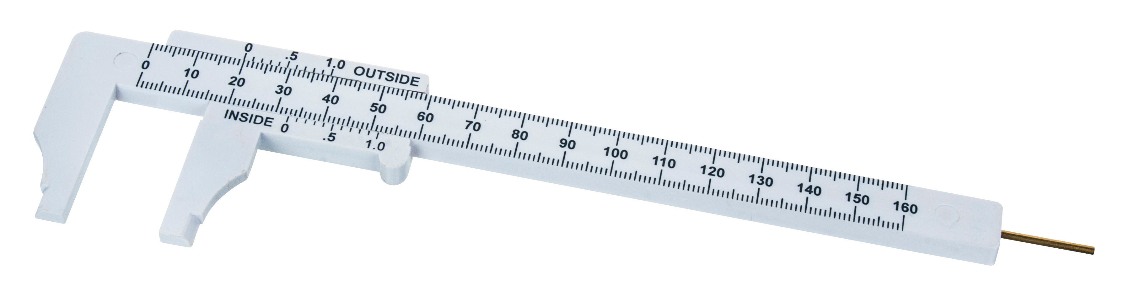 7.75" Plastic Metric Vernier Caliper for Students