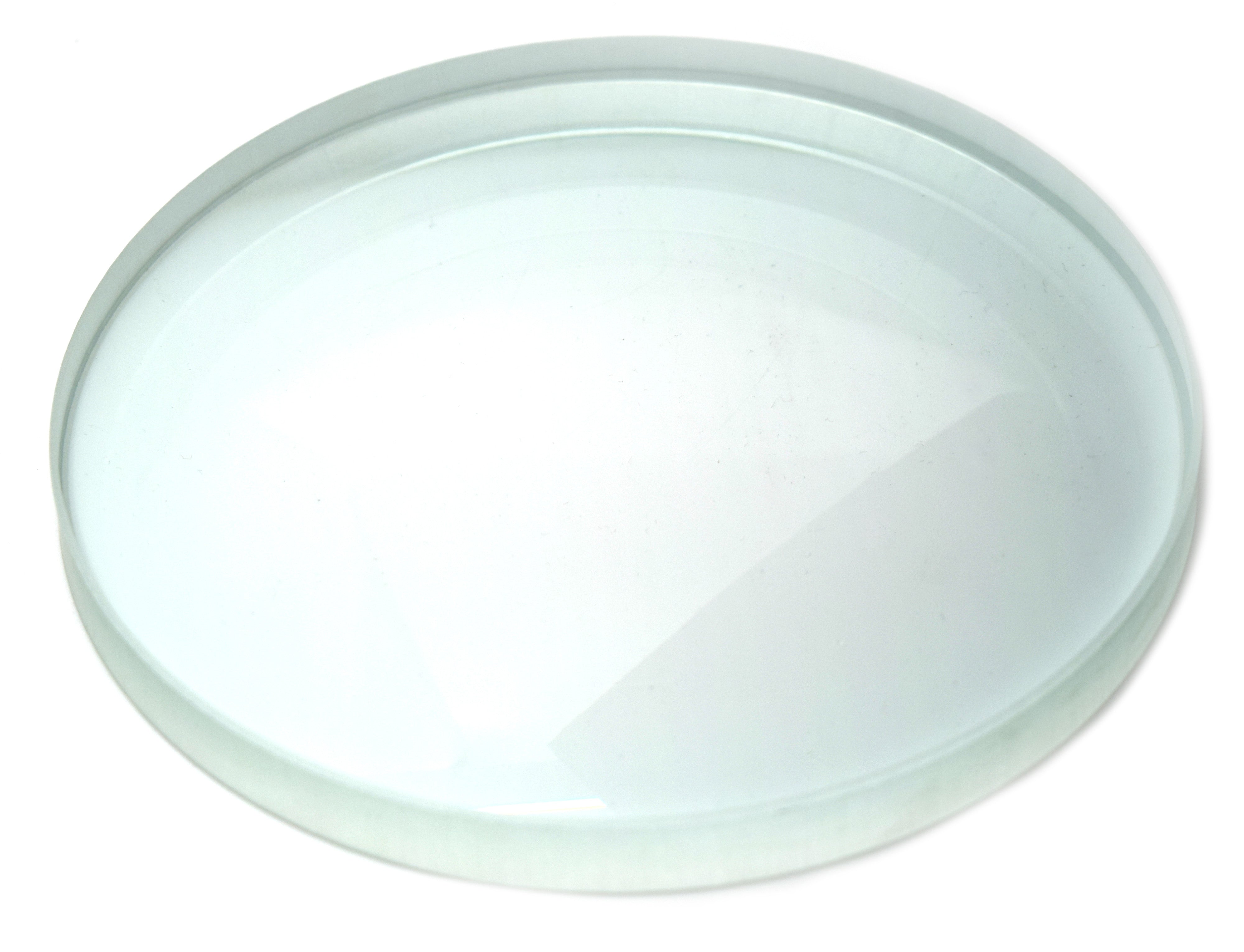 Double Concave Glass Top Spinning Base, 125mm, 20mm Focal Length