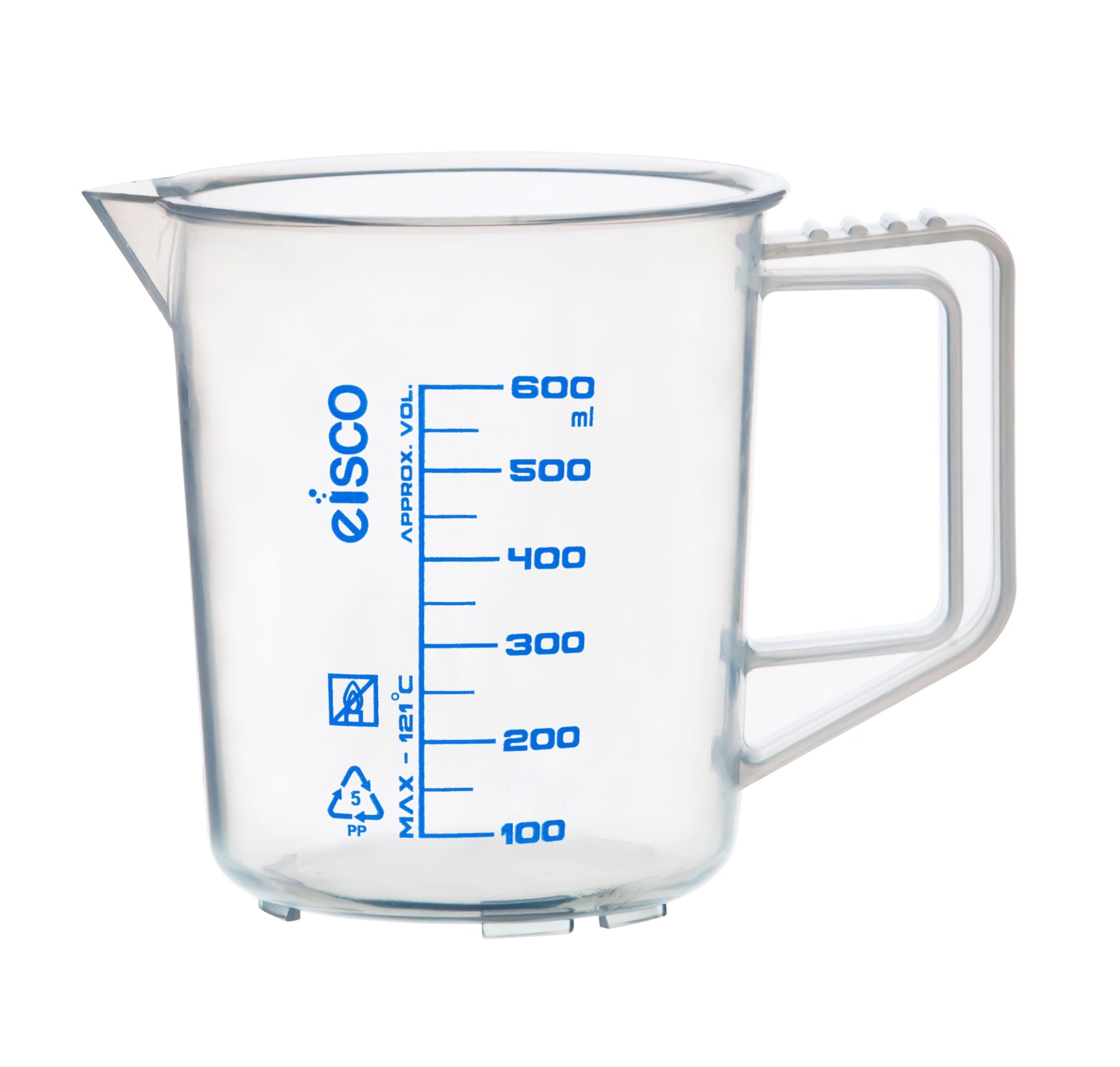 Polypropylene Measuring Jug with Screen Printed Graduations