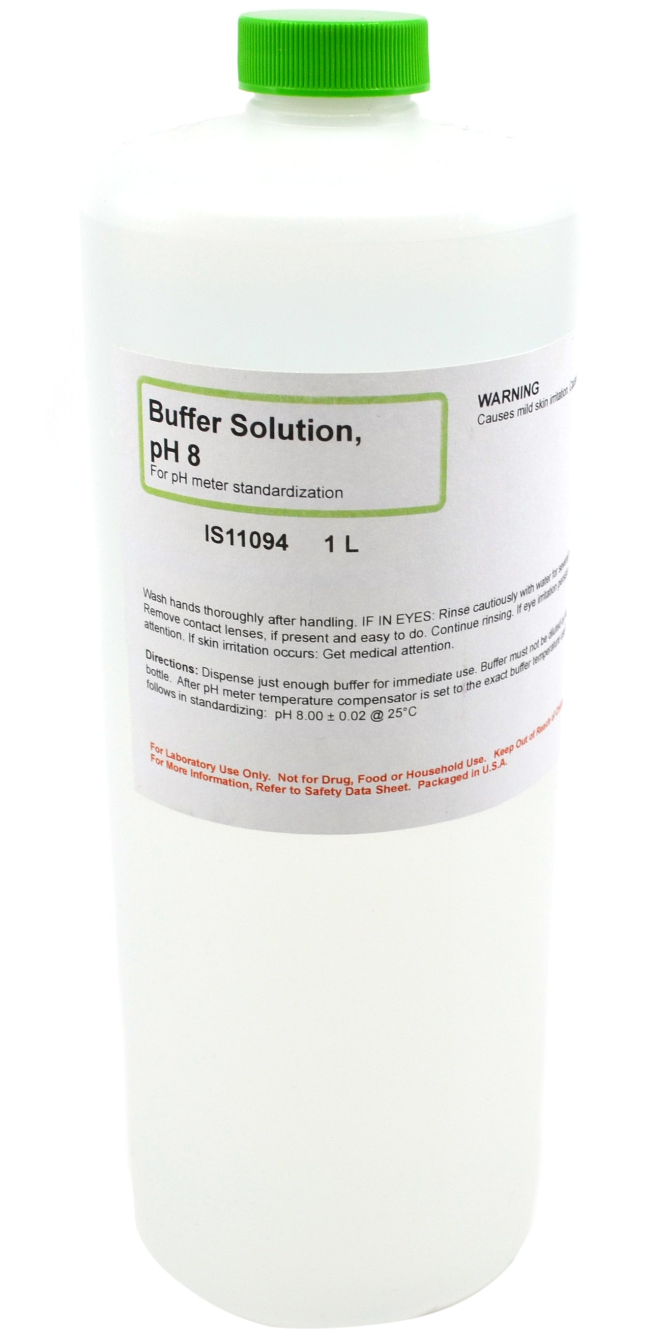 pH 8.00 Standard Buffer Solution, 1L