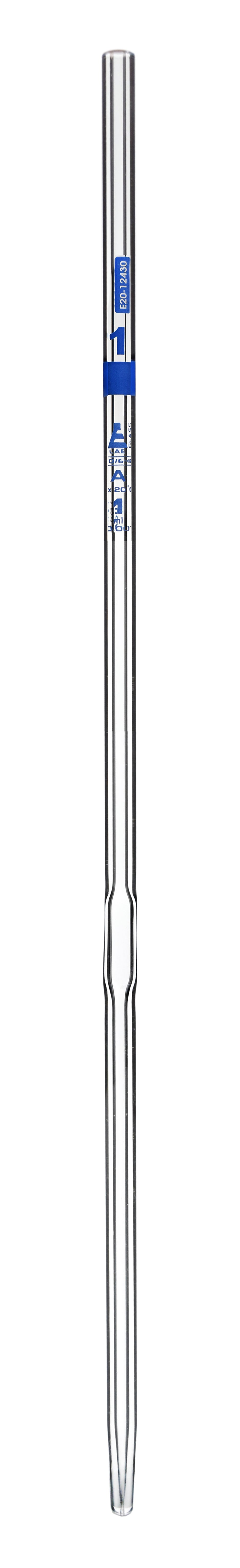 Class A Graduated Borosilicate Glass Volumetric Pipette