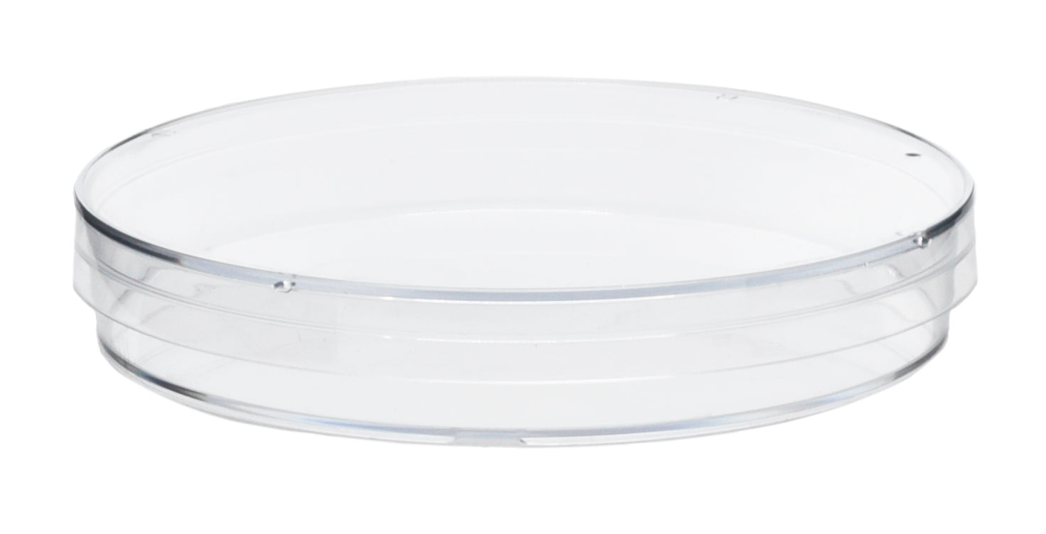 25-Pack Sterile Triple-Vented Disposable Polystyrene Petri Dishes, 90mm