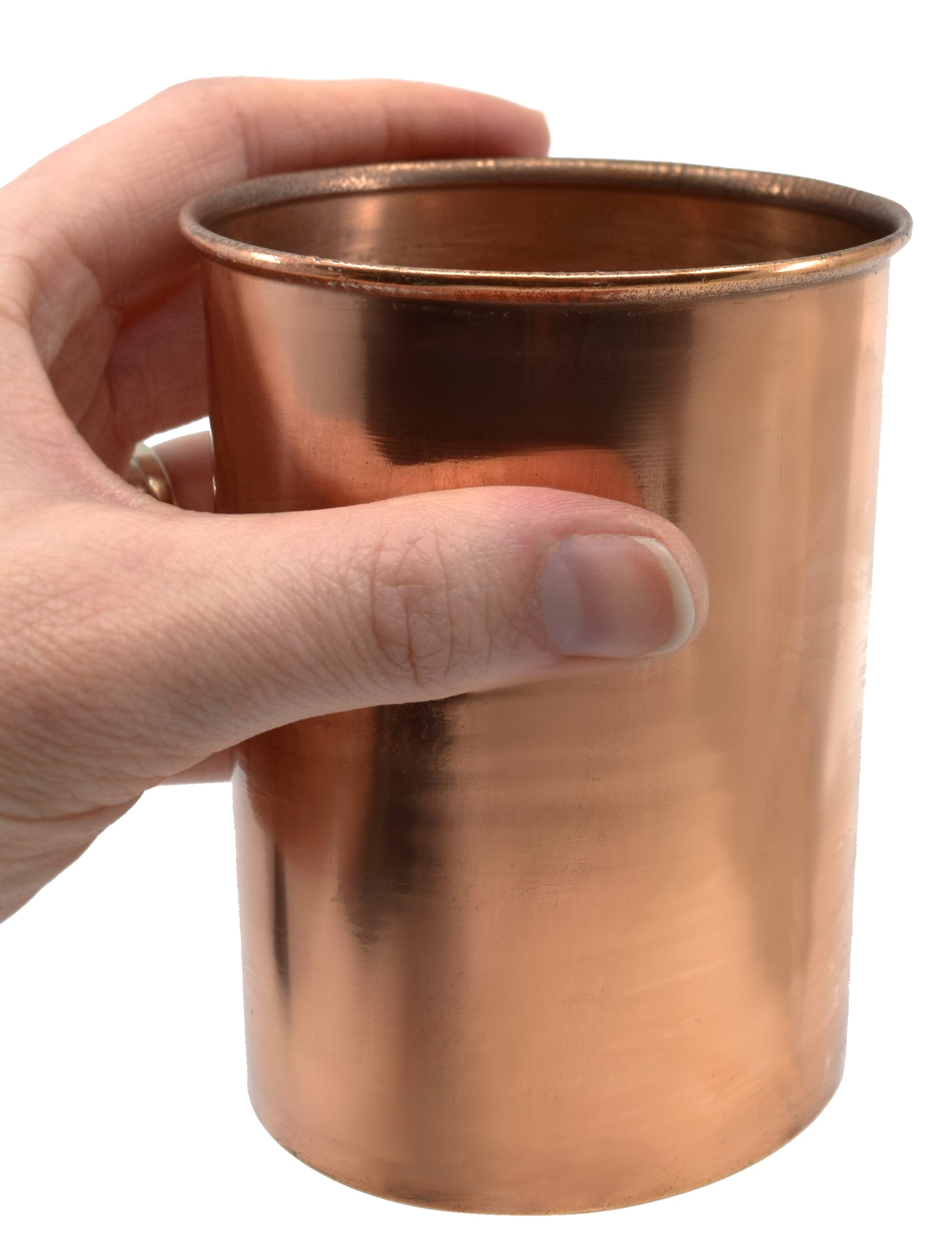 Copper Calorimeter with Parallel Sides, 4 x 2.75"