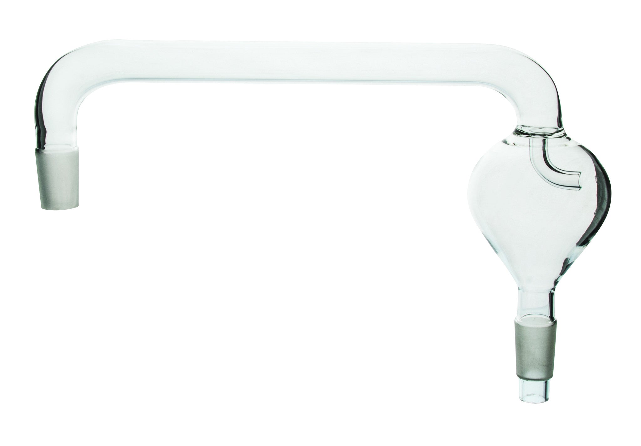 Pear Shape Borosilicate Glass Vertical Splash Head