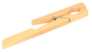 5-Piece Giant Wooden Clothespins for Crafting, 7.5 inch