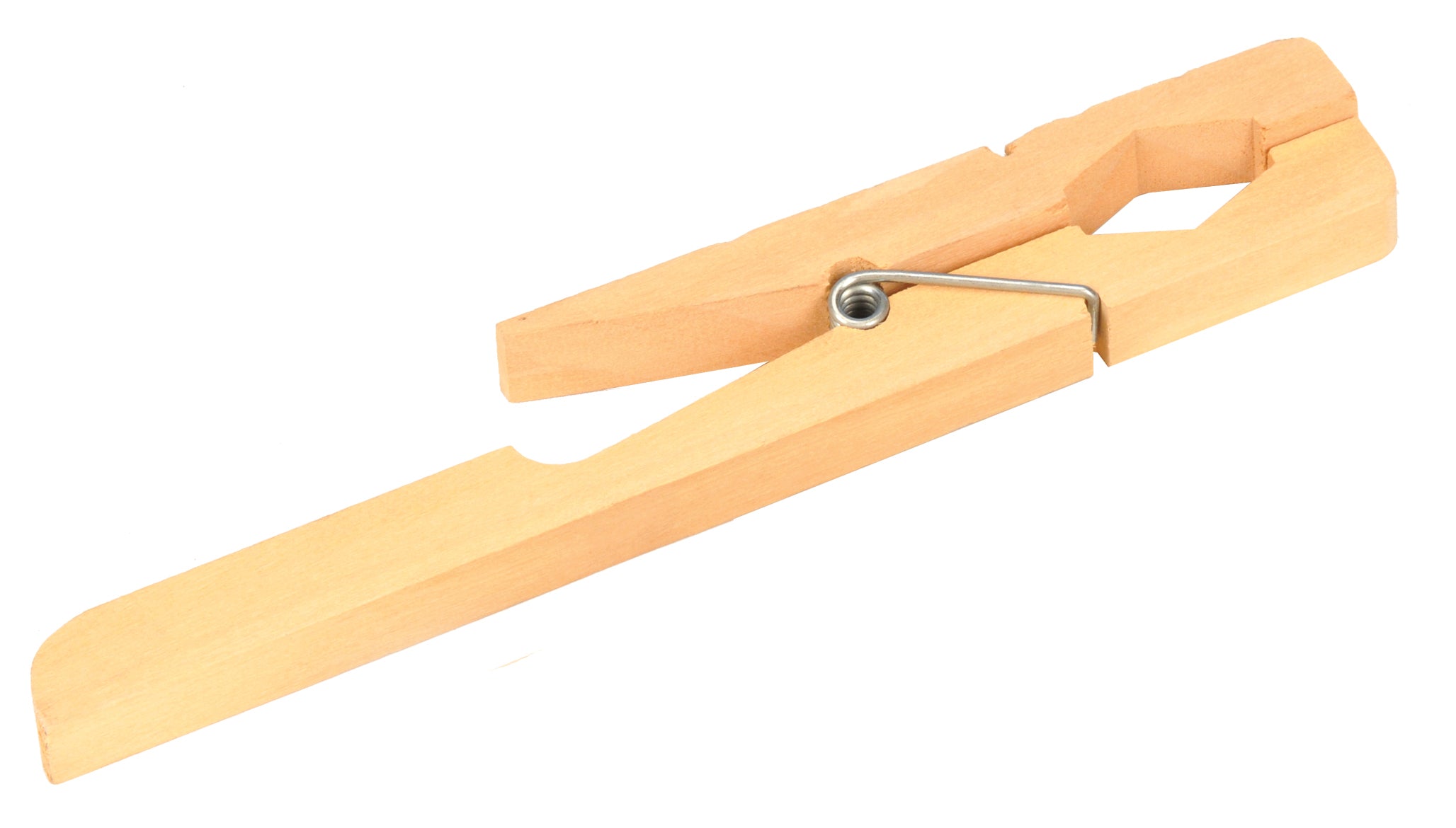 5-Piece Giant Wooden Clothespins for Crafting, 7.5 inch