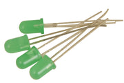 Green 5mm LED, 10-Pack