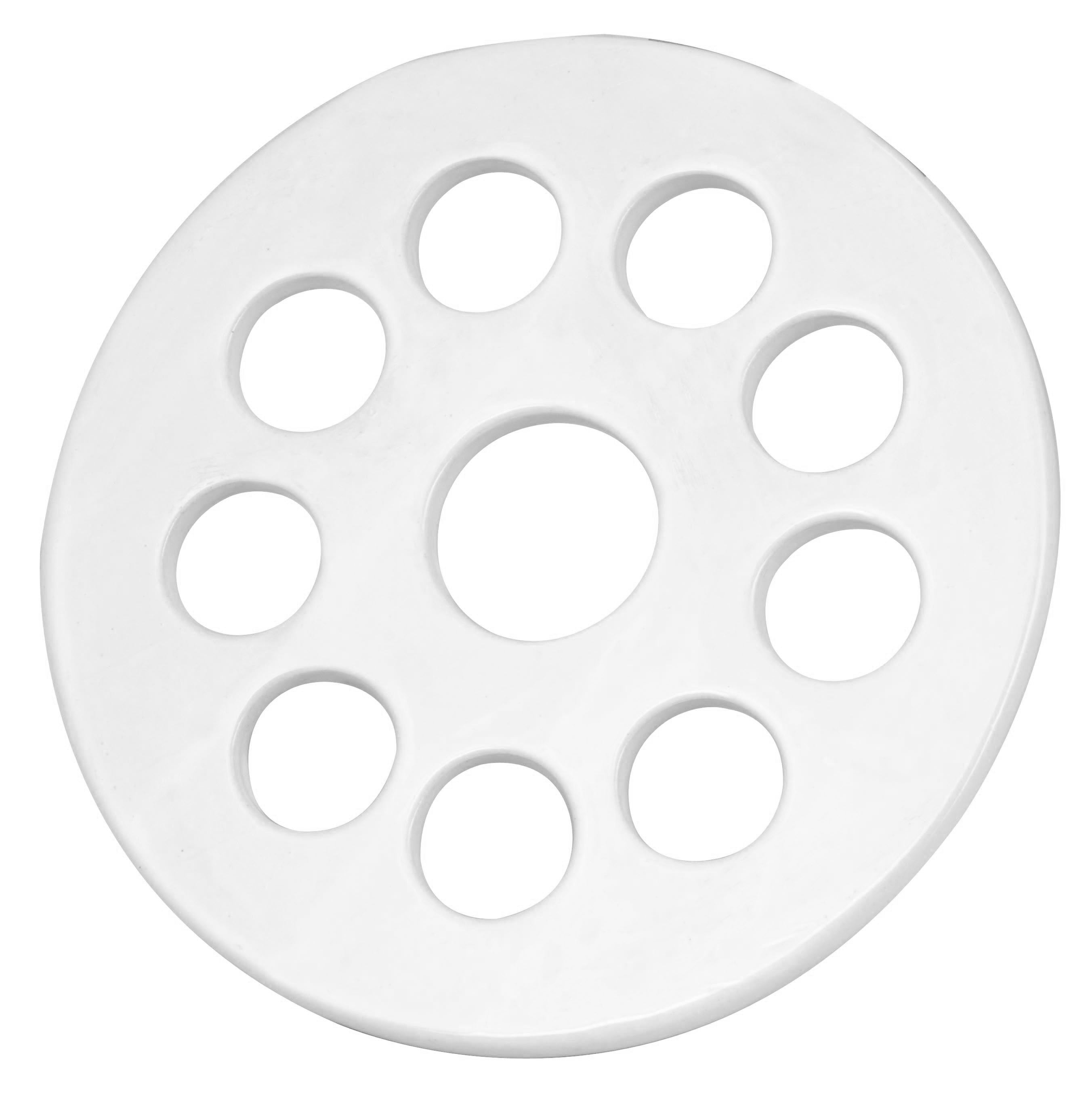 Unglazed Porcelain Desiccator Plate