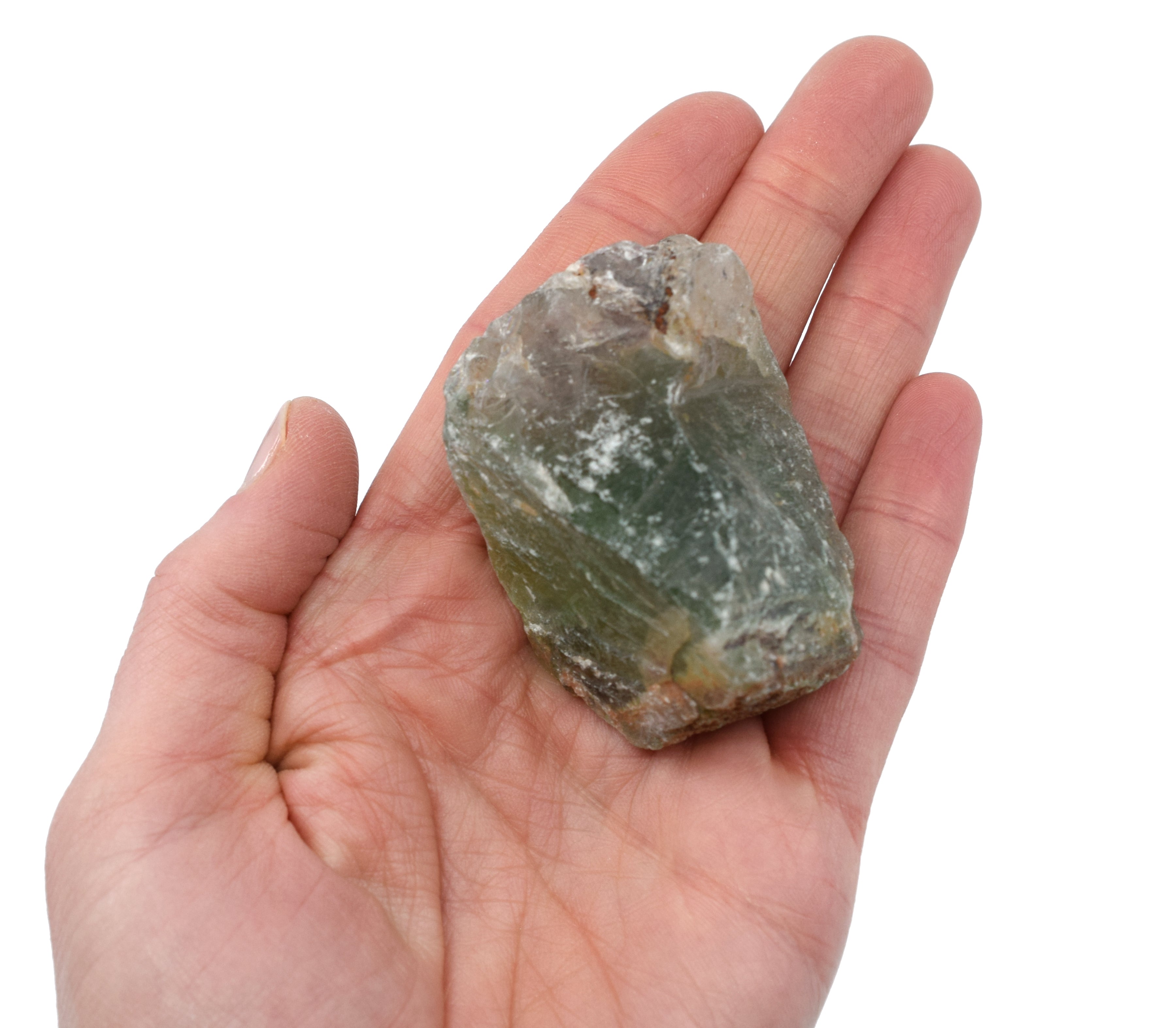 Raw Fluorite Mineral Hand Sample, Approx 3 inch