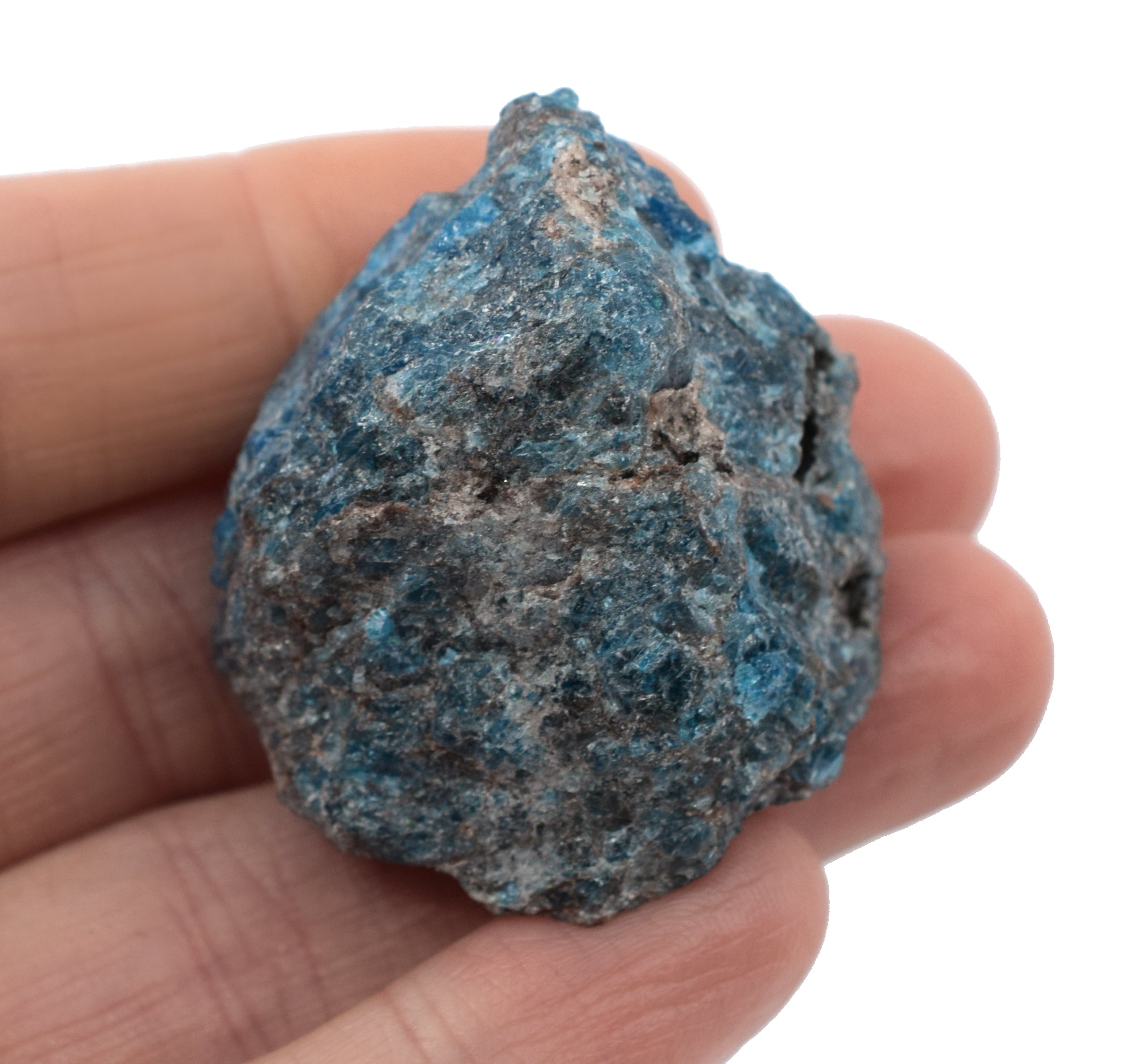 Raw Apatite Mineral Specimen, Approx 1 inch