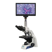 Accu-Scope Digital Compound Microscope with HD Camera and 11.6" LCD, EXC-123-HDS, 40-1000X