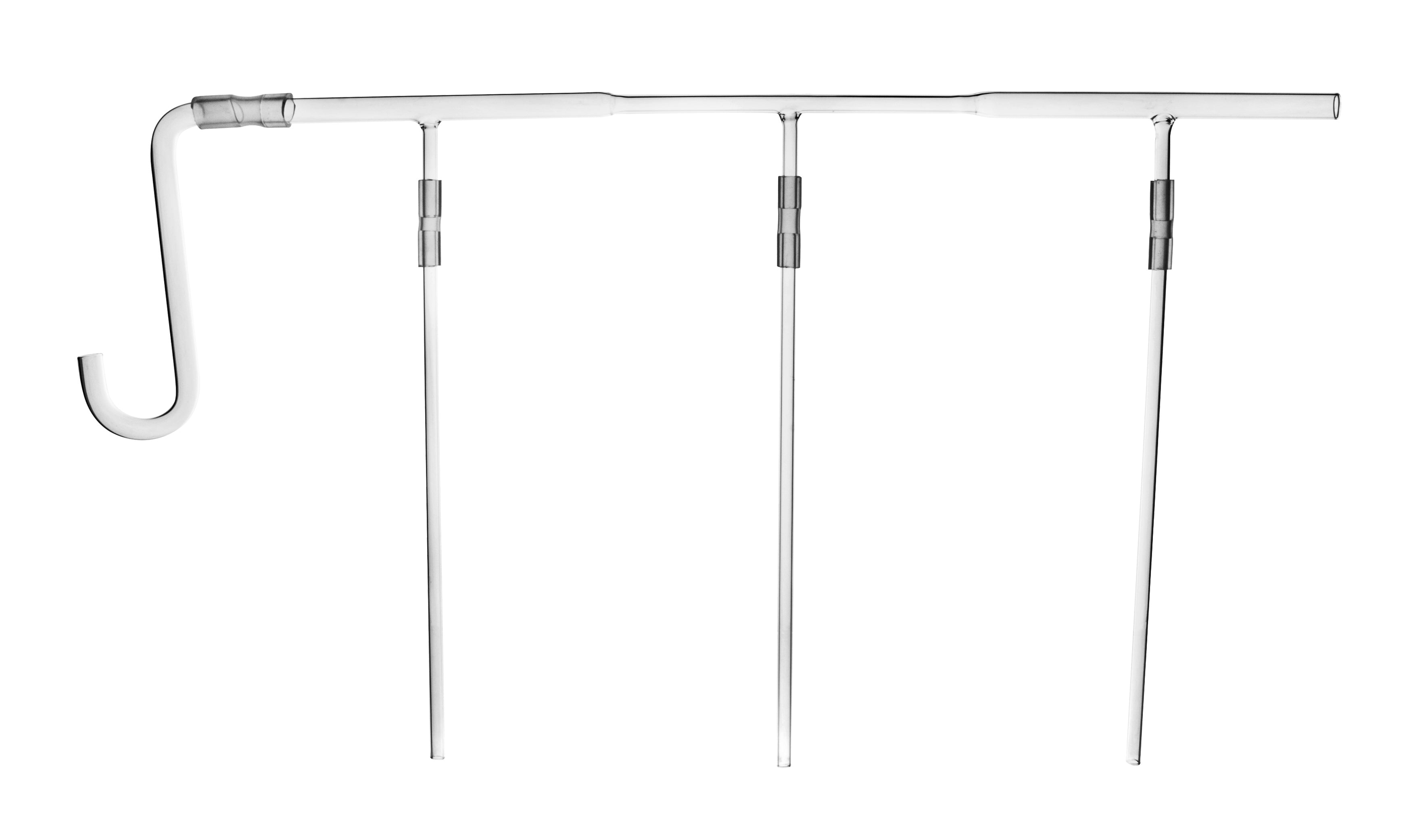 Bernoulli's Tubes for Fluid Dynamics Demonstration, 24"