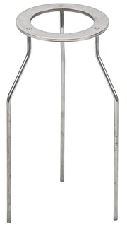 12" Circular Lab Tripod, Plated Mild Steel