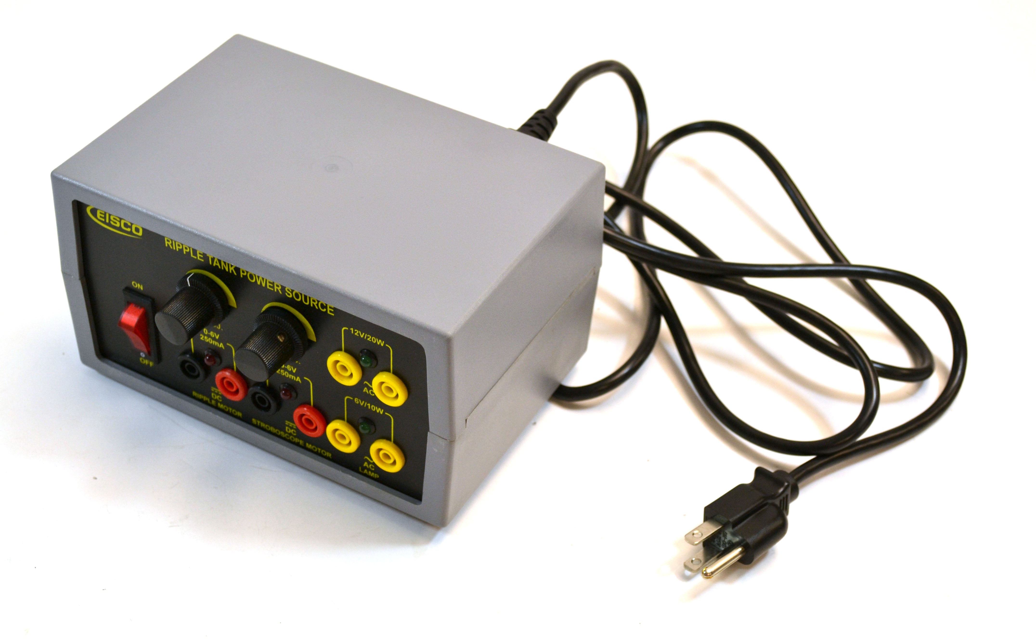 AC/DC Power Supply Controller for Ripple Tank, Variable DC and Fixed AC