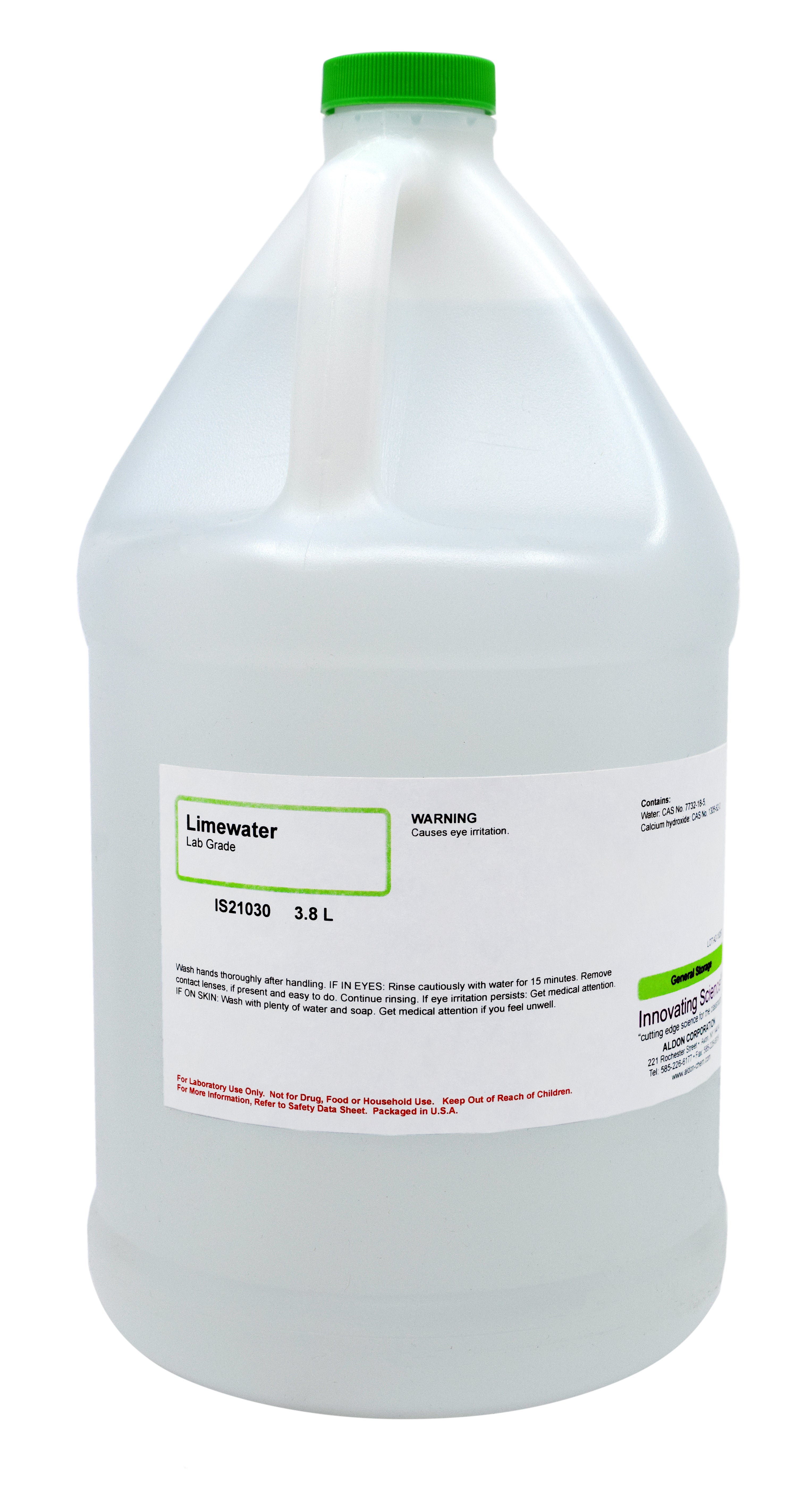Limewater, Laboratory Grade