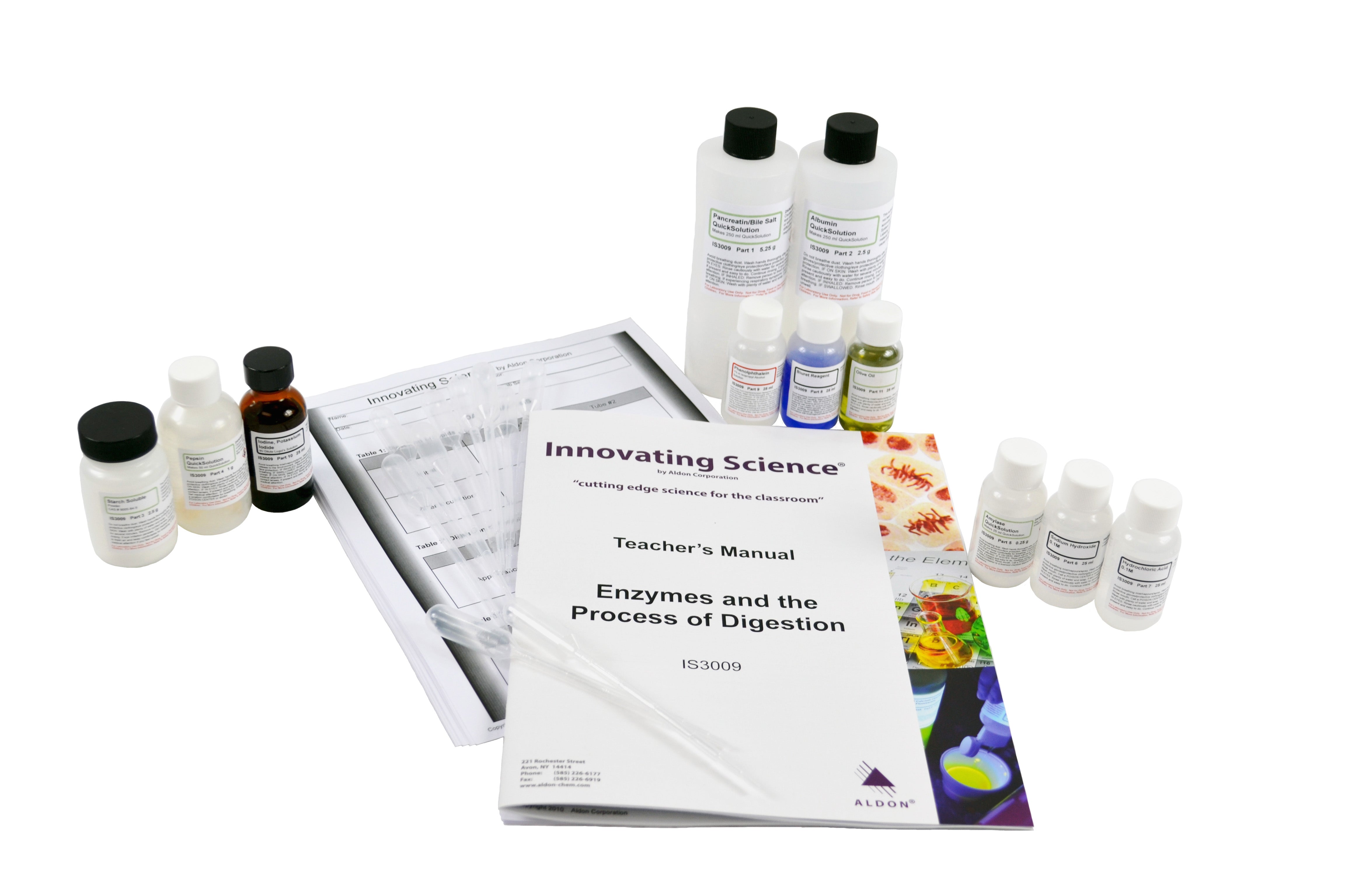 Enzymes and the Process of Digestion Kit