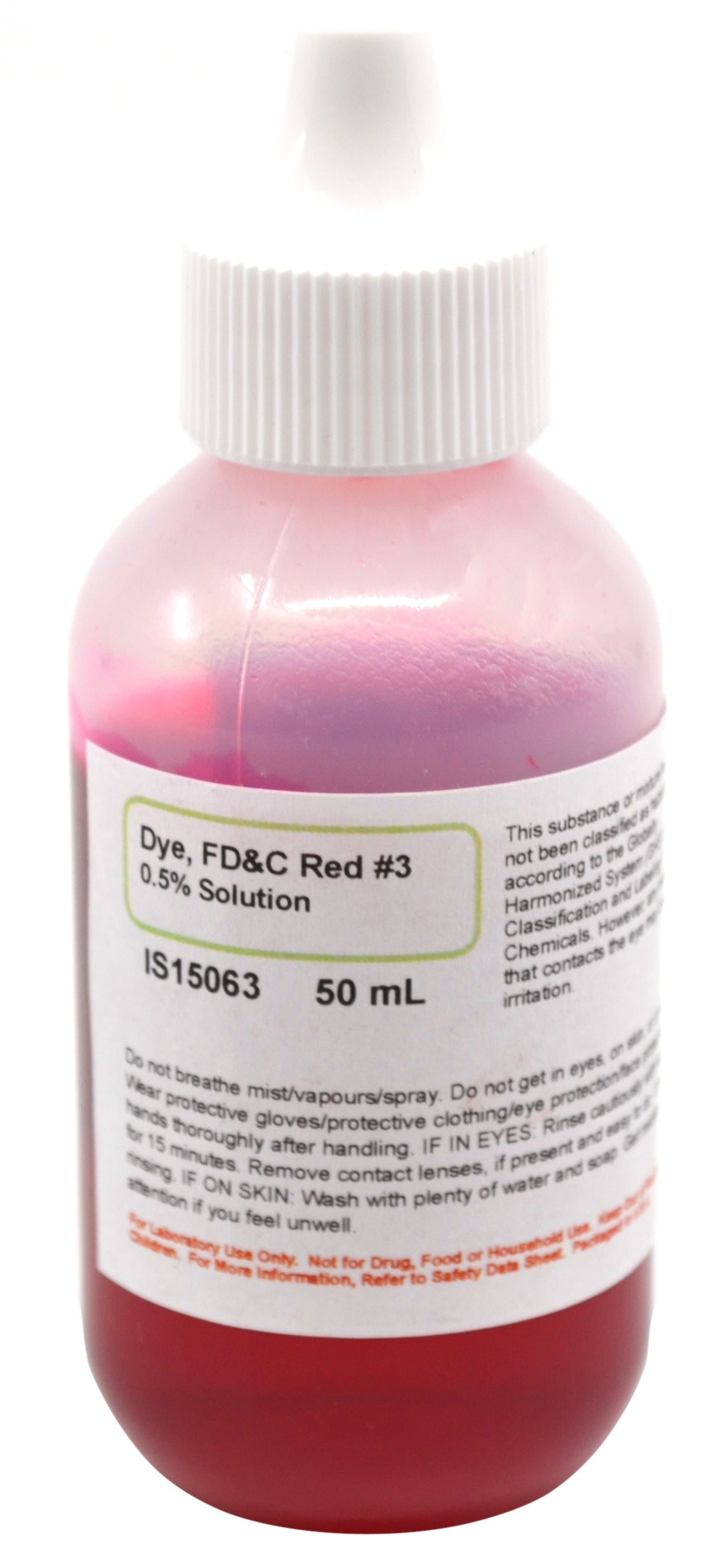 FD&C Red #3 Dye, 50mL