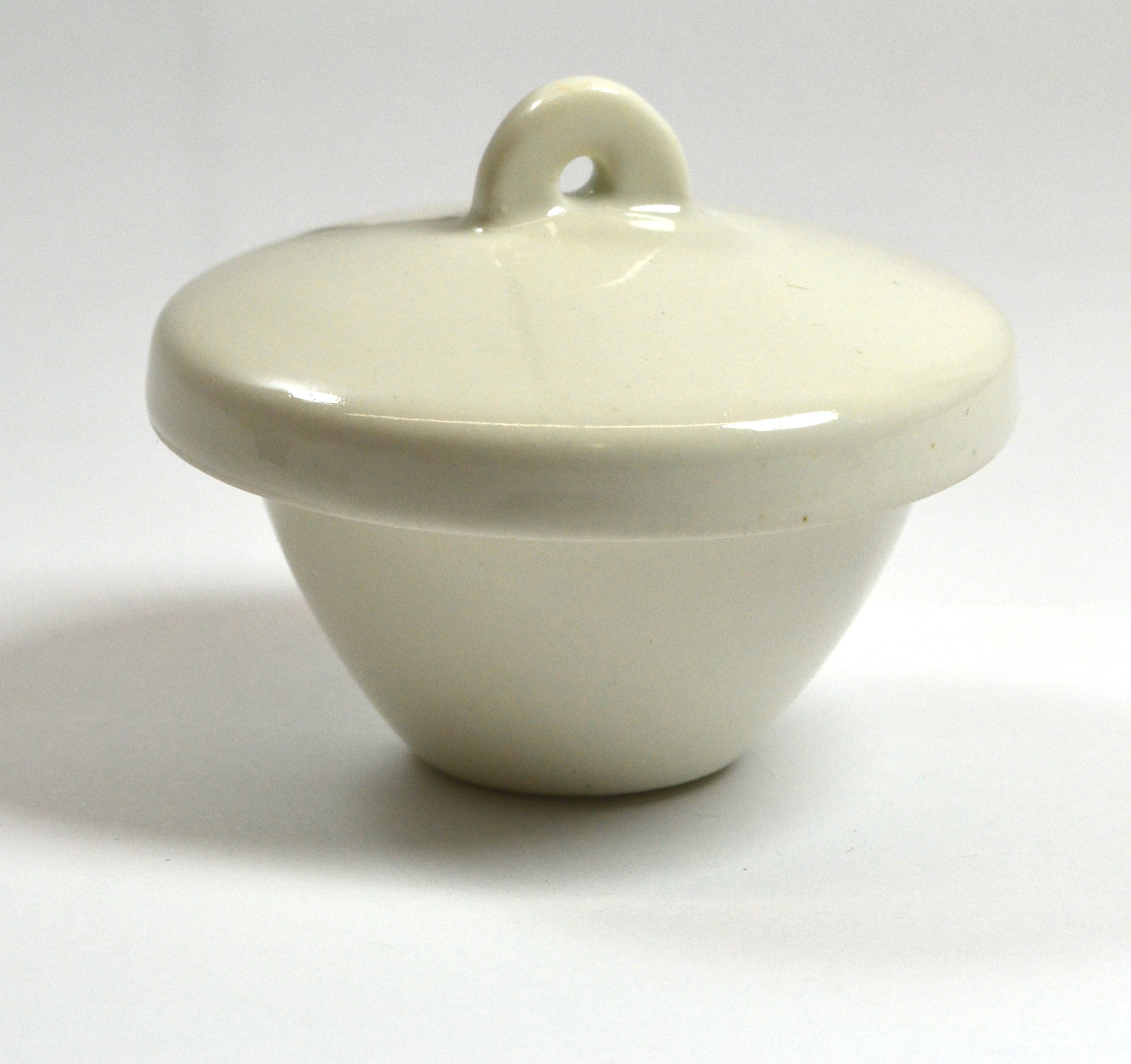 Porcelain Short Form Crucible with Lid, 30mL, 30-Pack