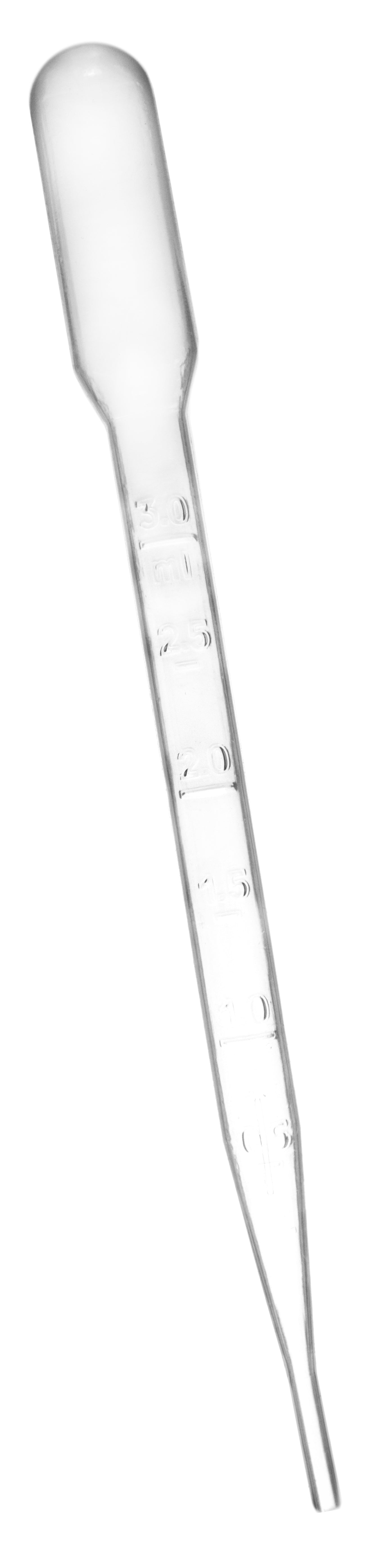 500-Pack Disposable LDPE Transfer Pipettes with Raised Graduations, 5mL