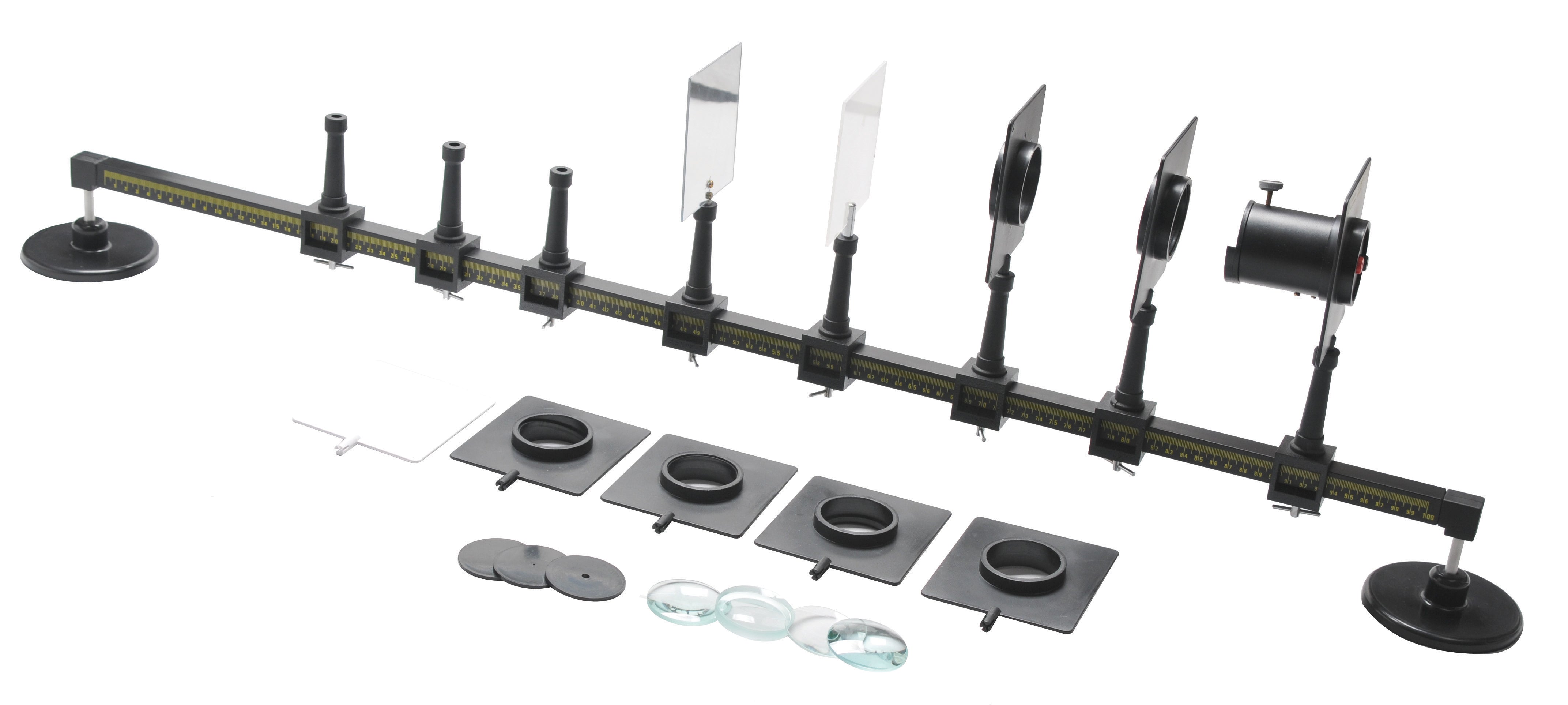 Enhanced Optical Bench Set with Lamp Housing
