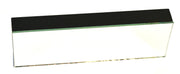 Mounted Plane Glass Mirror, 6 x 2 x 0.75"