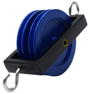 Double Parallel Pulley with 2" Wheels