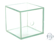 Hollow Glass Prism with Stopper, 2 x 2 x 2"
