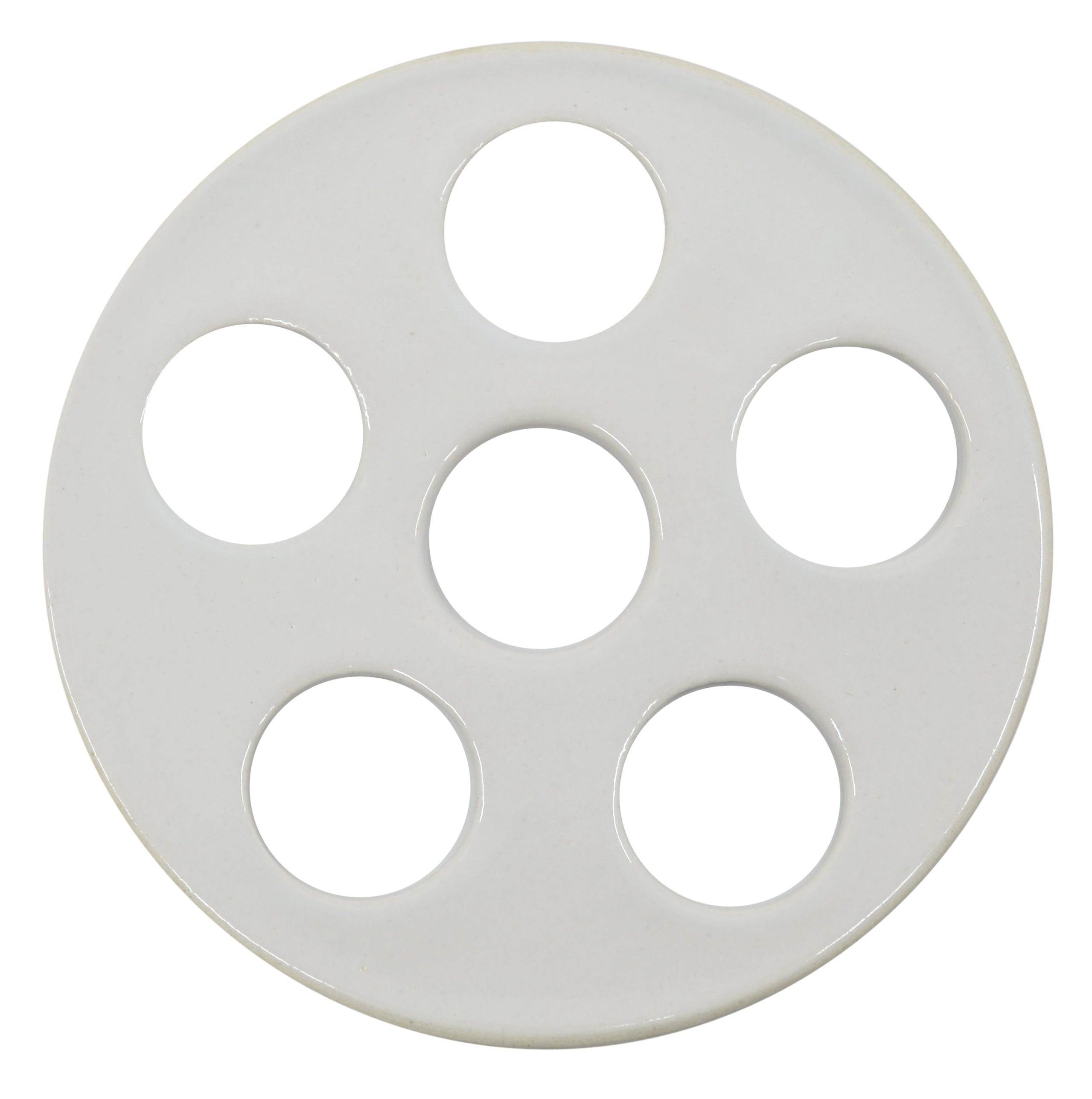 Unglazed Porcelain Desiccator Plate