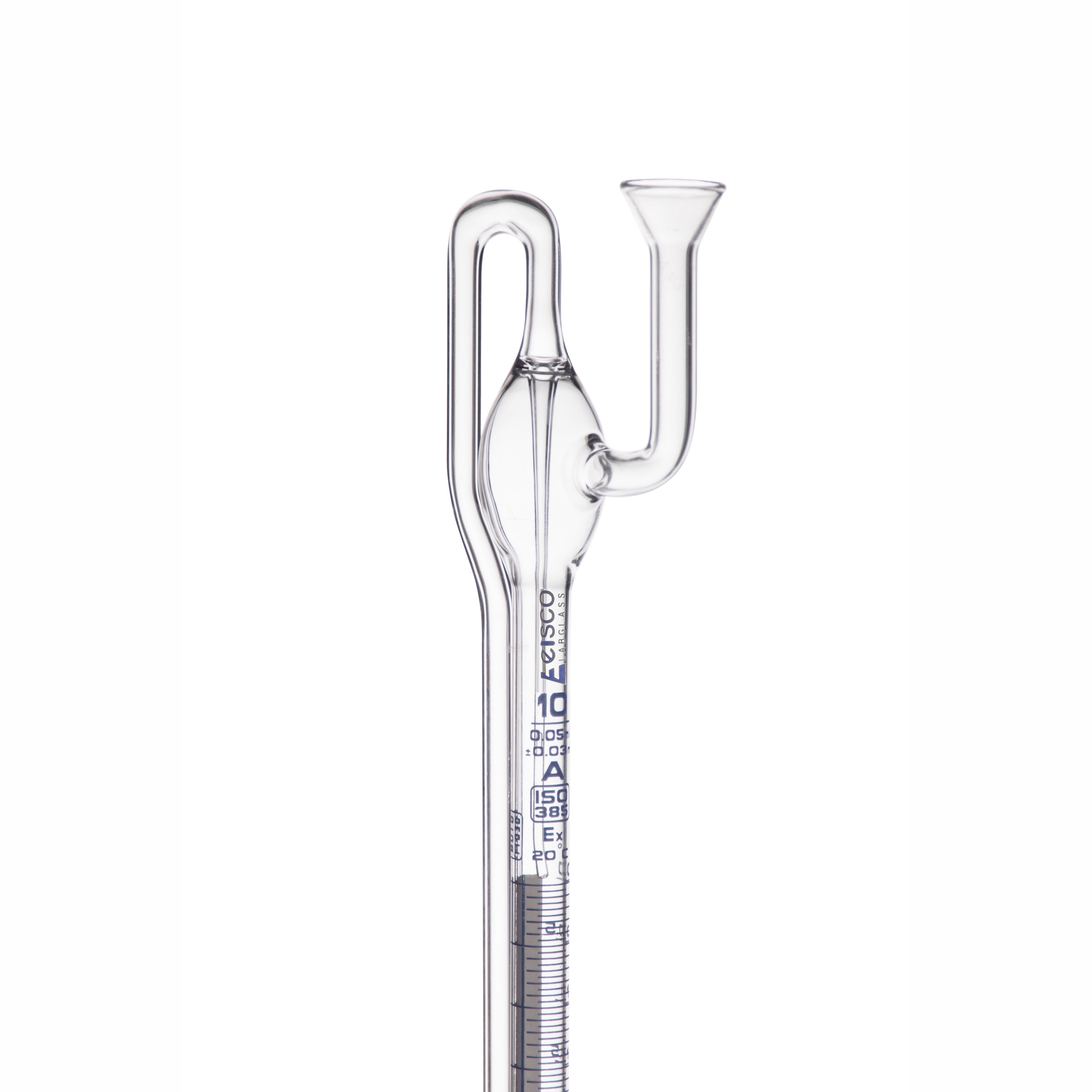 Class A Automatic Zero Schellbach Burette with 1000mL Reservoir, 10mL, 29/32 Joint, Borosilicate Glass
