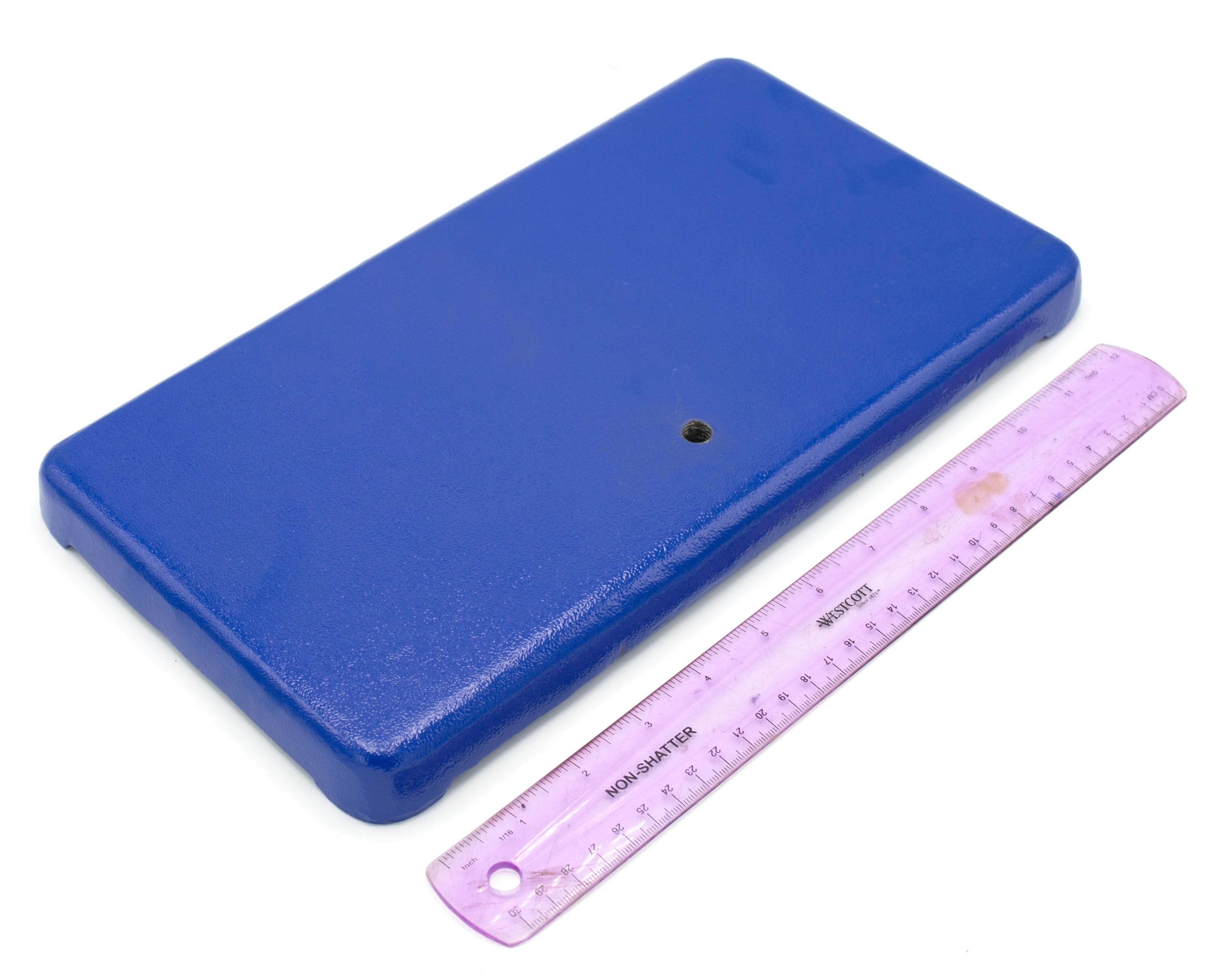 Rectangular Double Burette Base, 13 x 7", Cast Iron