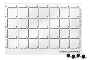 Magnetic Back Board with 4 Screw Mounts - Visual Scientifics