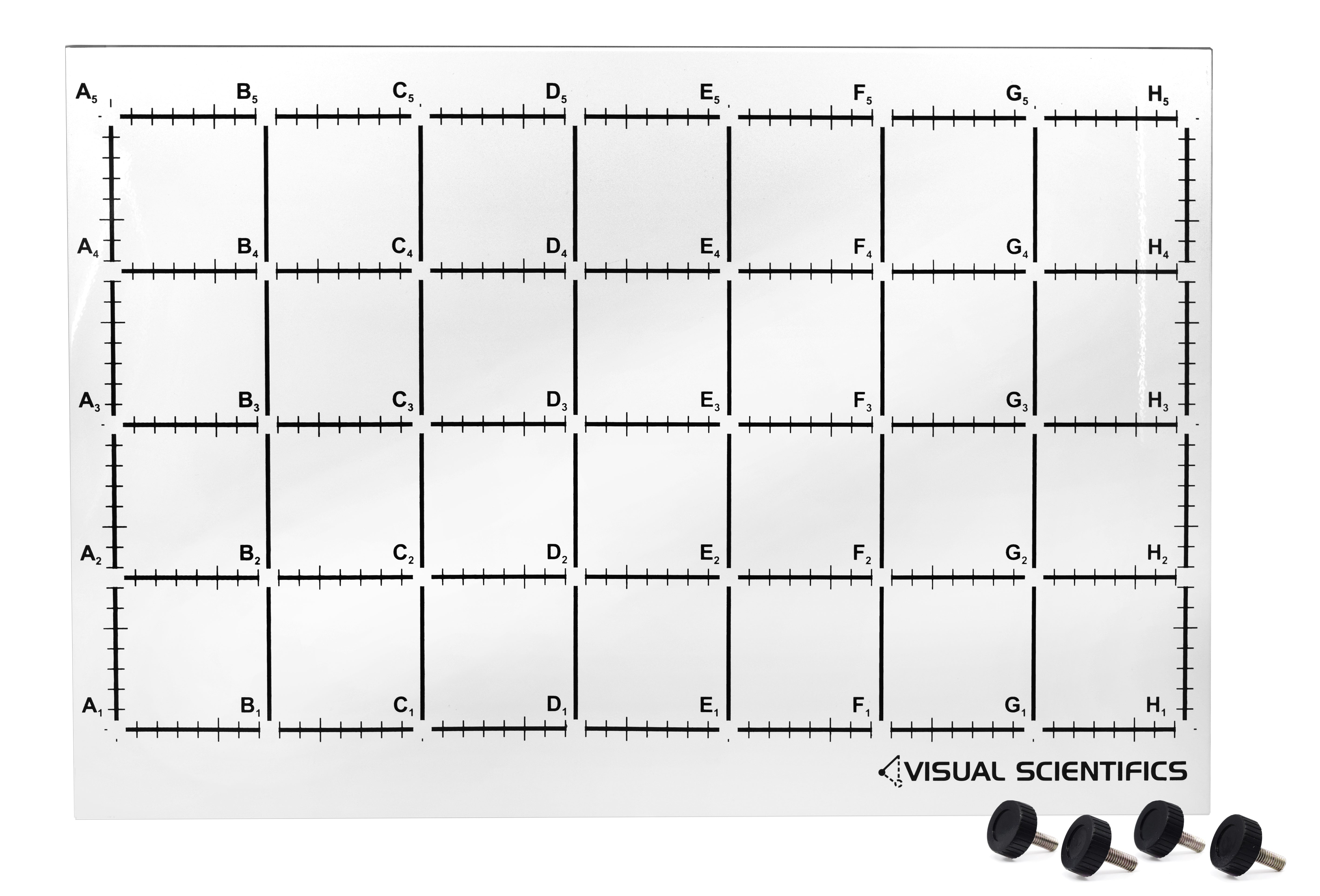 Magnetic Back Board with 4 Screw Mounts - Visual Scientifics