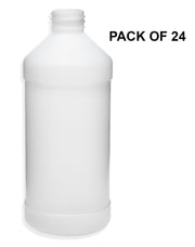 Translucent HDPE Chemical Bottle, Refillable