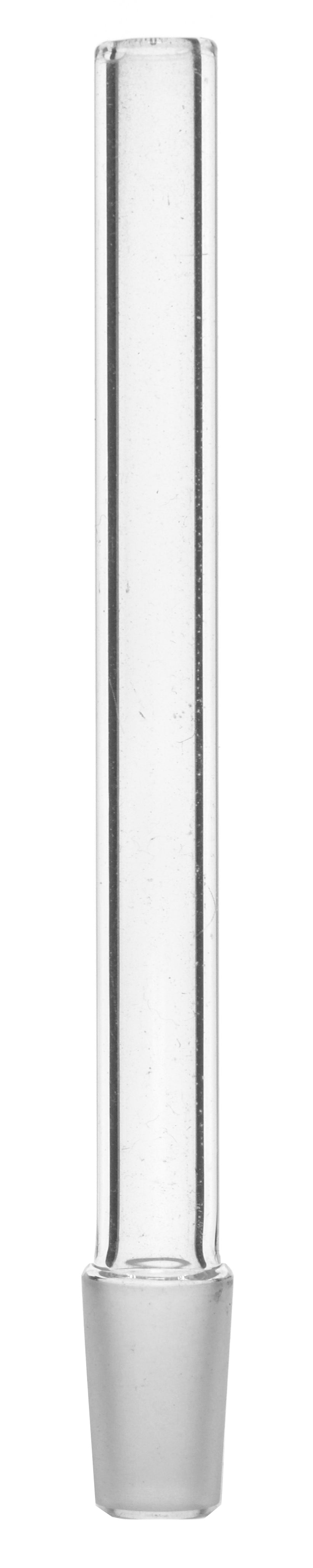 Plain End Single Cone Adapter, 12/21, 4.6 inch Shank, Borosilicate Glass