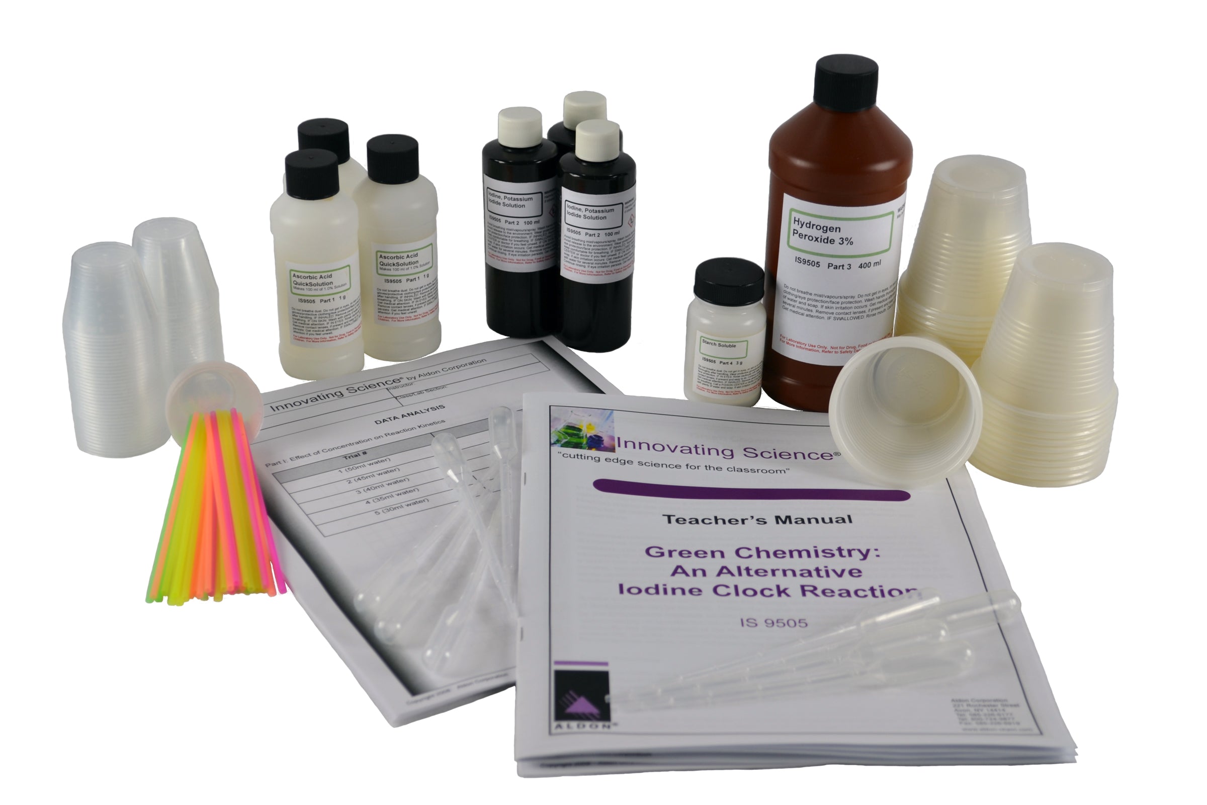 Alternative Iodine Clock Reaction Kit