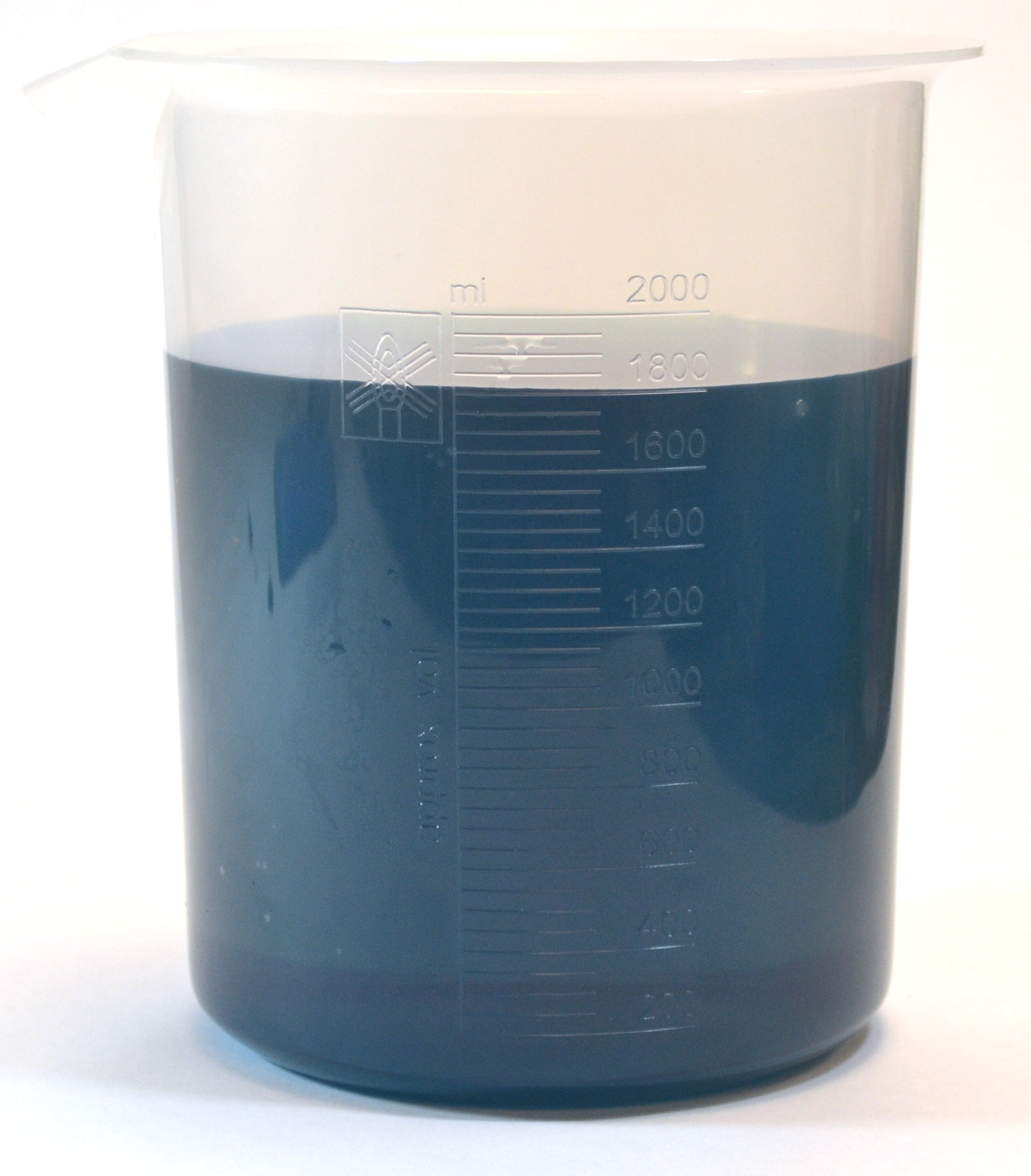 Laboratory Plastic Bath Kit with Beakers, Wash Bottle, Cylinder and Funnel