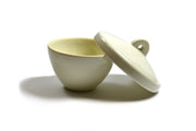 Porcelain Short Form Crucible with Lid, 30mL, 30-Pack