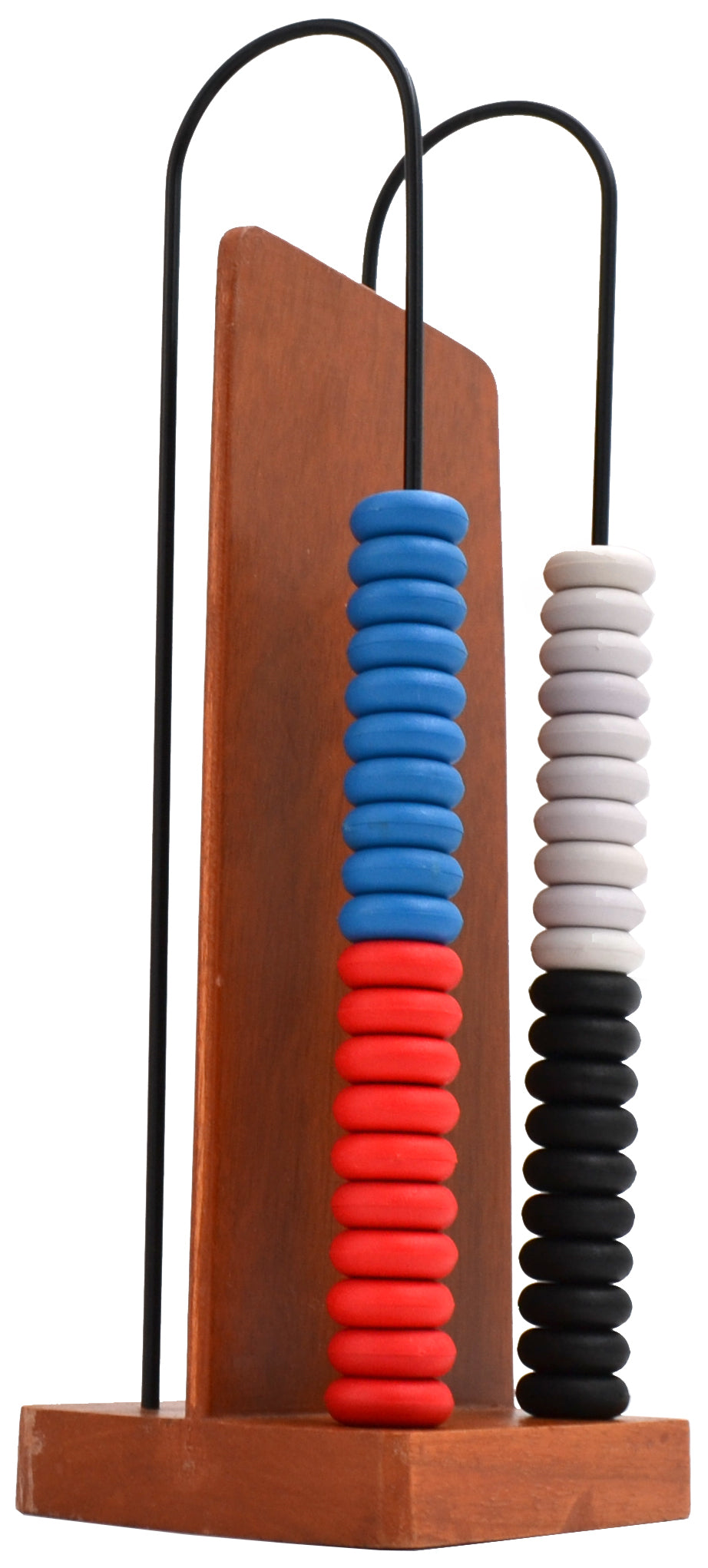 Wooden Frame Abacus, 2 Steel Wires