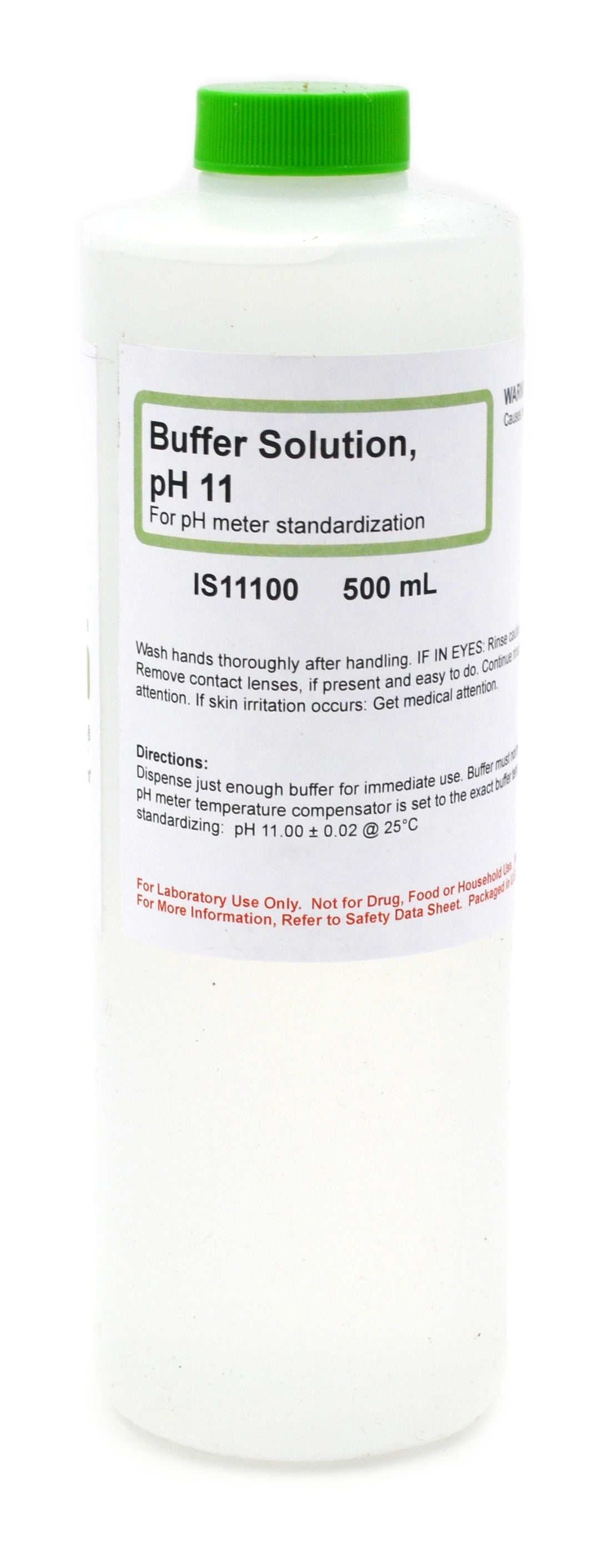 Clear pH 11.00 Standard Buffer Solution, 500mL