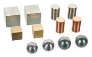 12-Piece Density Metals Variety Set with Assorted Shapes
